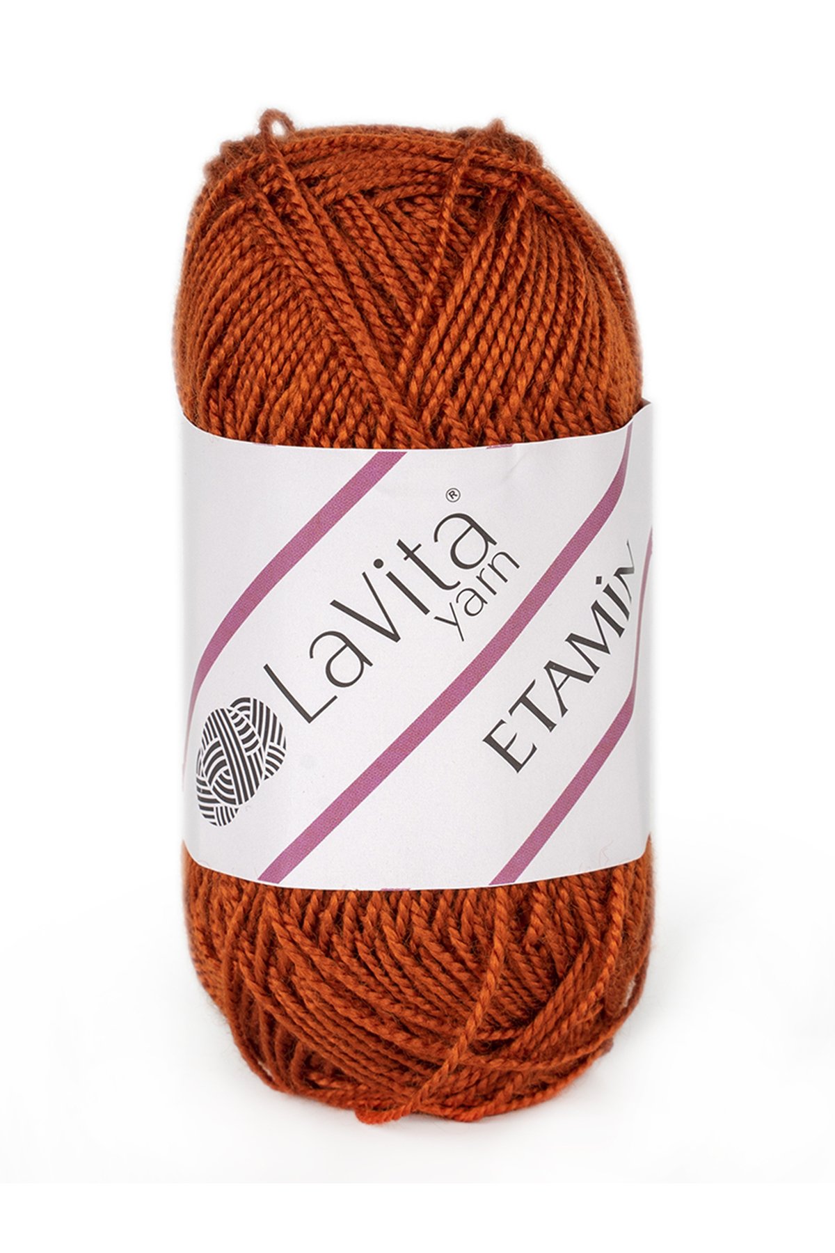 Etamin El Örgü İpi %100 Akrilik 30gr (0072 KİREMİT)