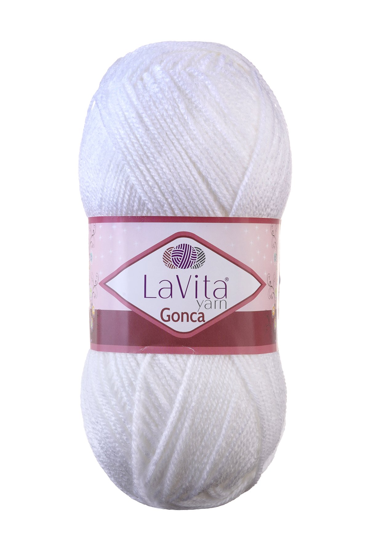 Gonca El Örgü İpi %100 Akrilik 100gr (1002 OPTİK)
