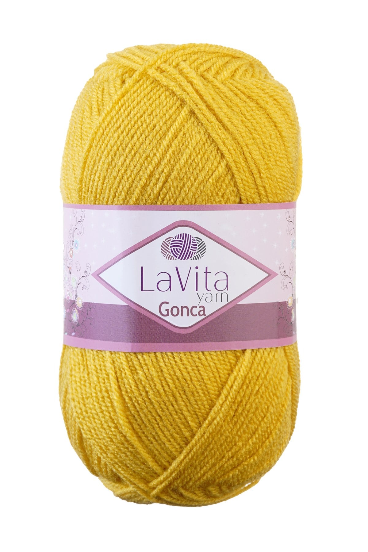 Gonca El Örgü İpi %100 Akrilik 100gr (2025 BEBE SARI)