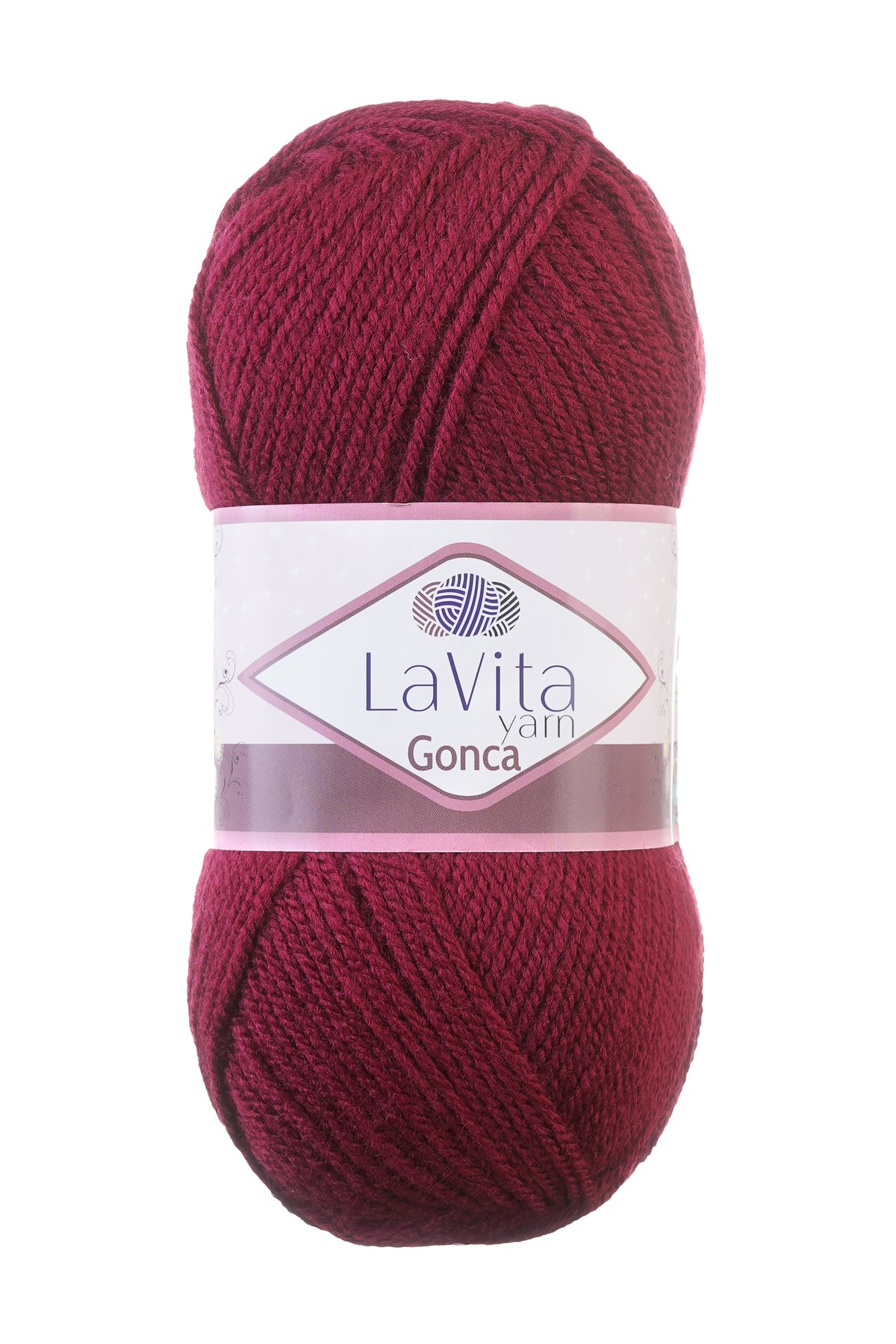 Gonca El Örgü İpi %100 Akrilik 100gr (3209 KOYU BORDO)