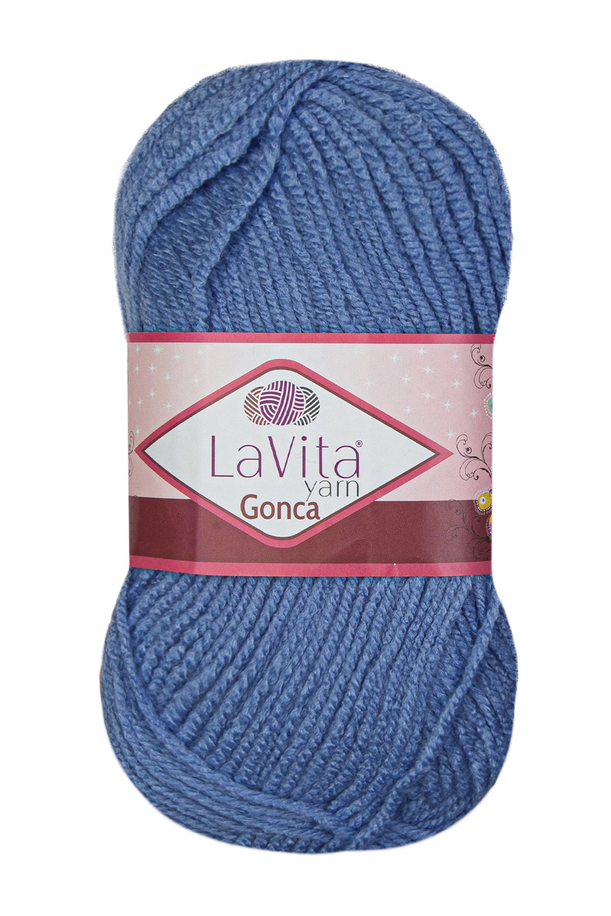 Gonca El Örgü İpi %100 Akrilik 100gr (5105 LEYLAK MAVİ)