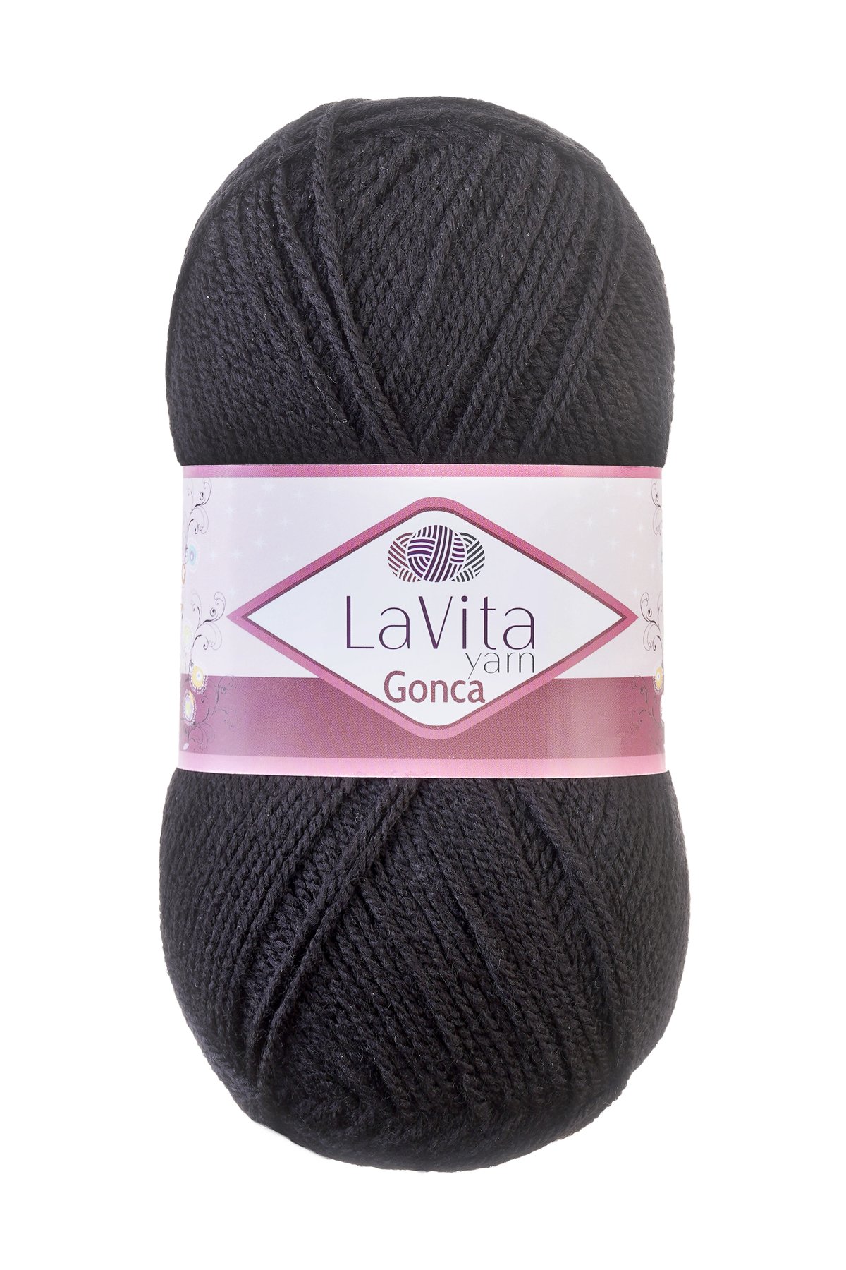 Gonca El Örgü İpi %100 Akrilik 100gr (6500 SİYAH)
