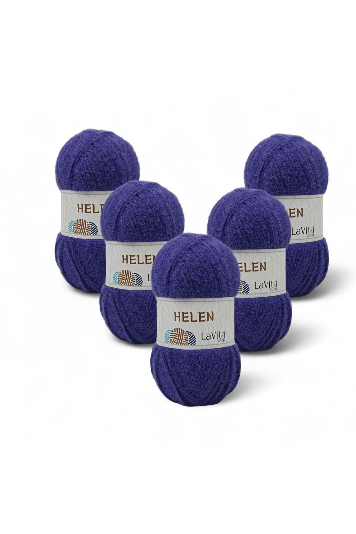 Helen El Örgü İpi %100 Exclusive Polyamid 500gr 5 ADET (3635 MOR)