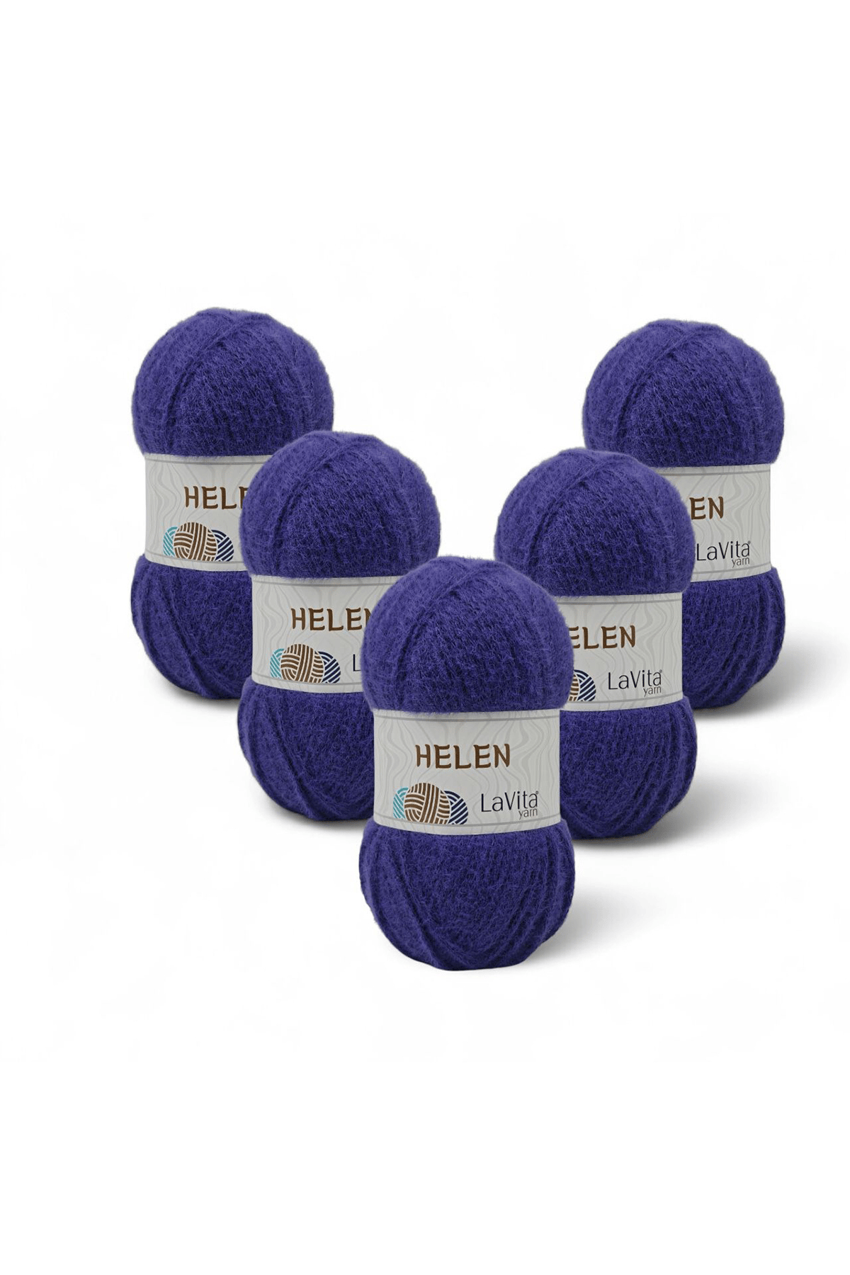 Helen El Örgü İpi %100 Exclusive Polyamid 500gr 5 ADET (3635 MOR)