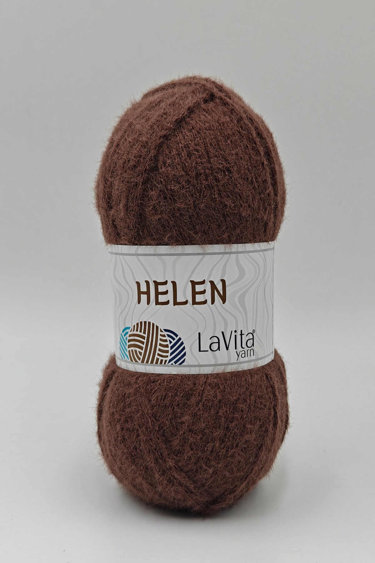 Helen El Örgü Ipi %100 Exclusive Polyamid 100gr (9681 KAHVE)