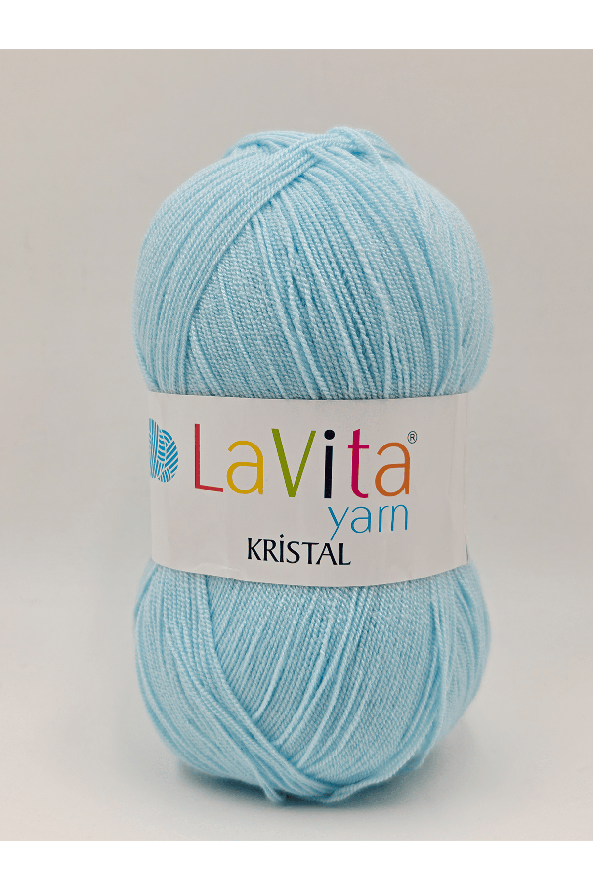Kristal El Örgü İpi %100 Akrilik 100gr (5048 BEBE MAVİ)