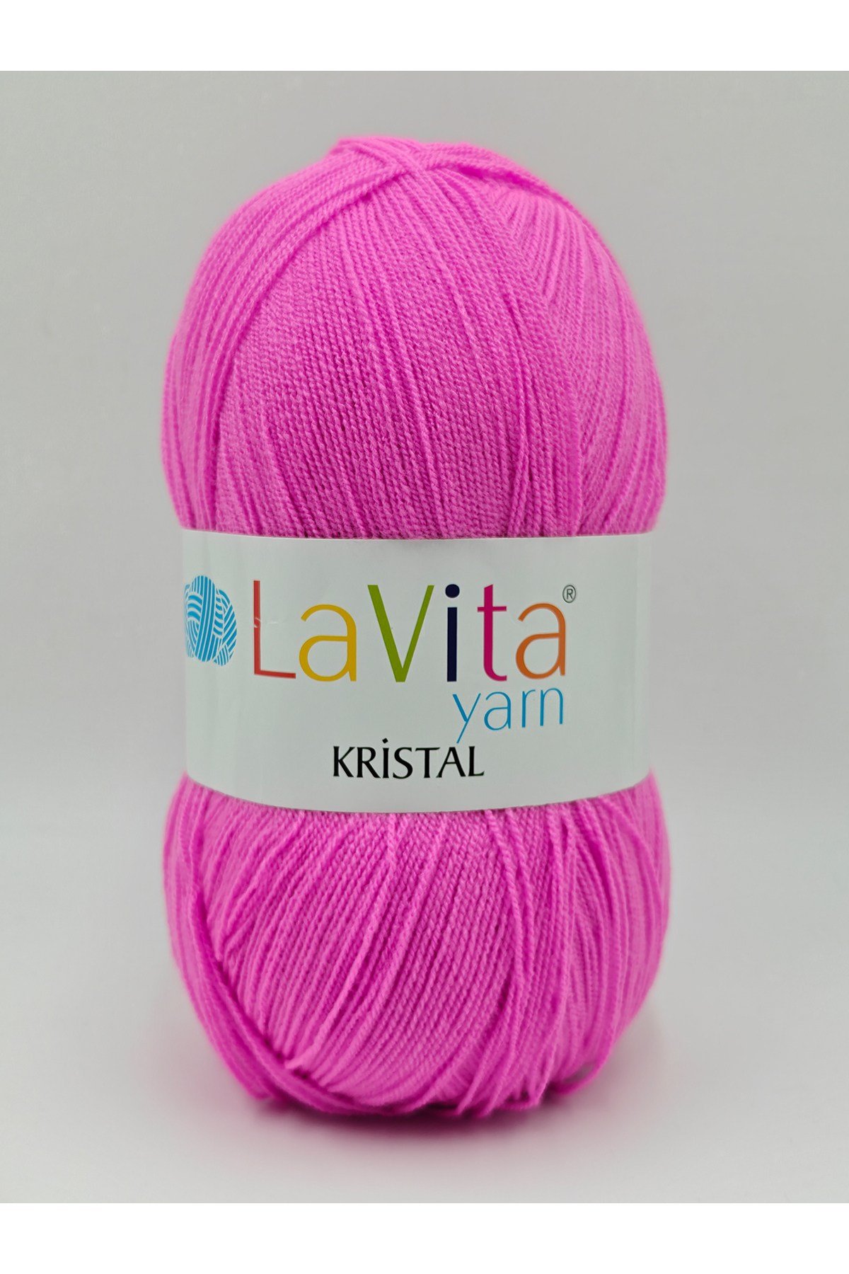 Kristal El Örgü İpi %100 Akrilik 100gr (4144 FUŞYA)