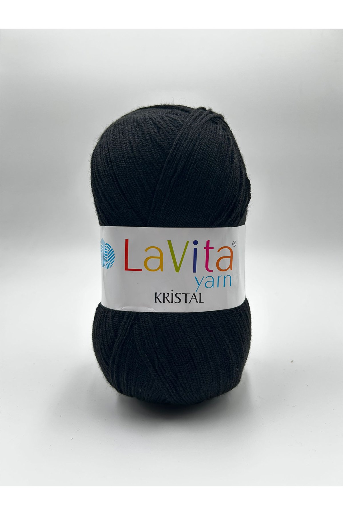 Kristal El Örgü İpi %100 Akrilik 100gr (9500 SİYAH)