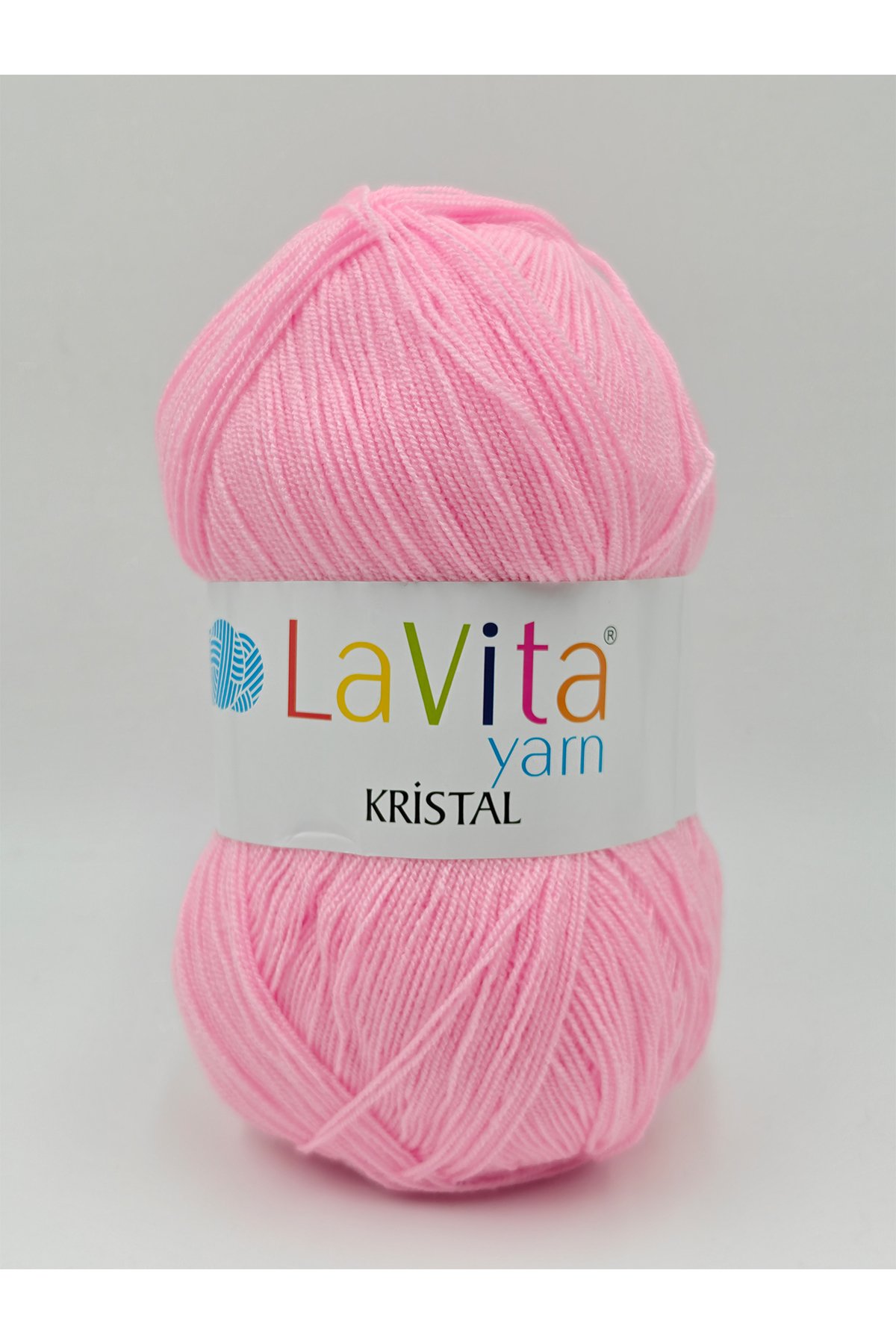 Kristal El Örgü İpi %100 Akrilik 100gr (4027 AÇIK PEMBE)