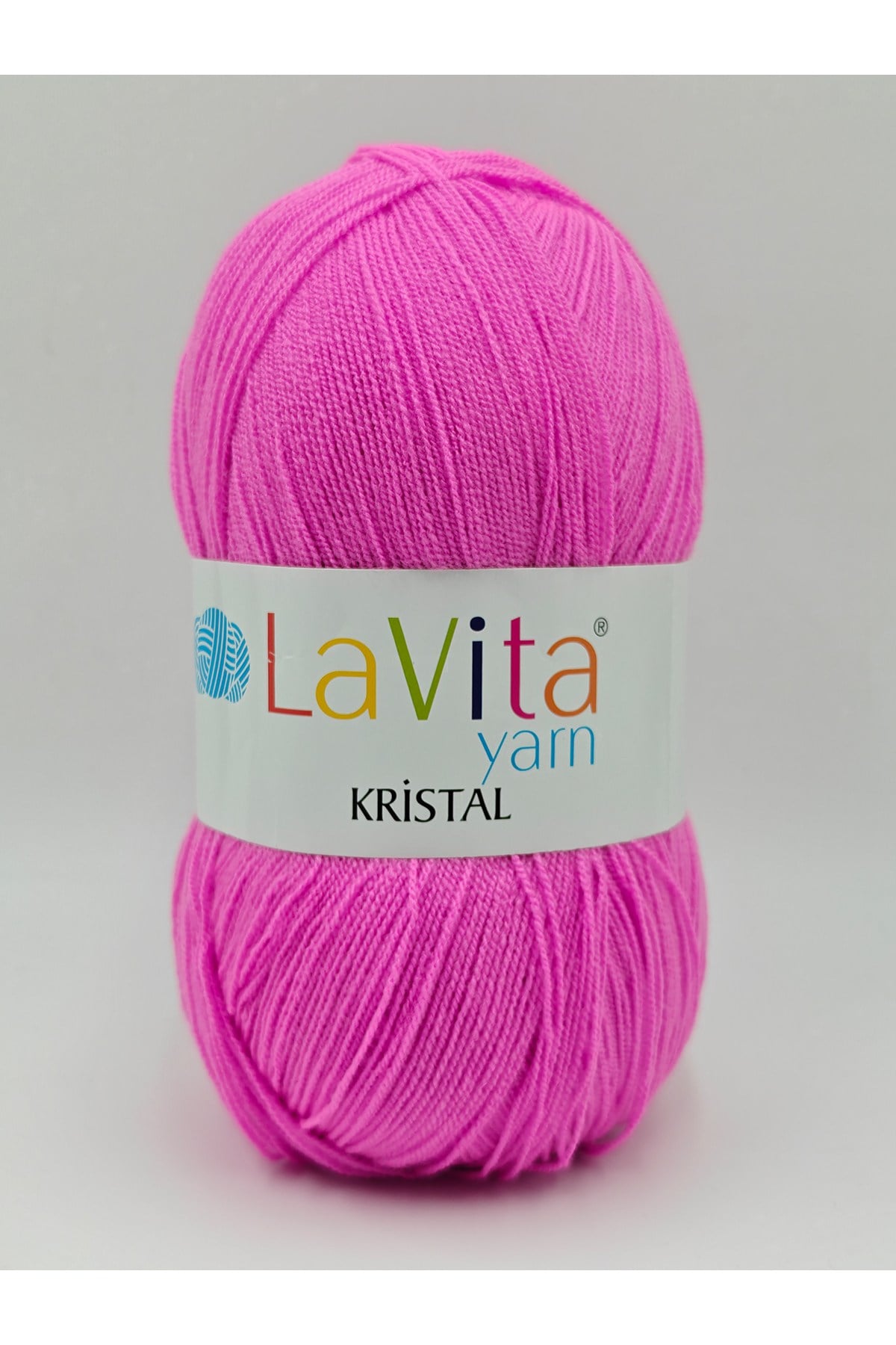 Kristal El Örgü İpi %100 Akrilik 100gr (4144 FUŞYA)