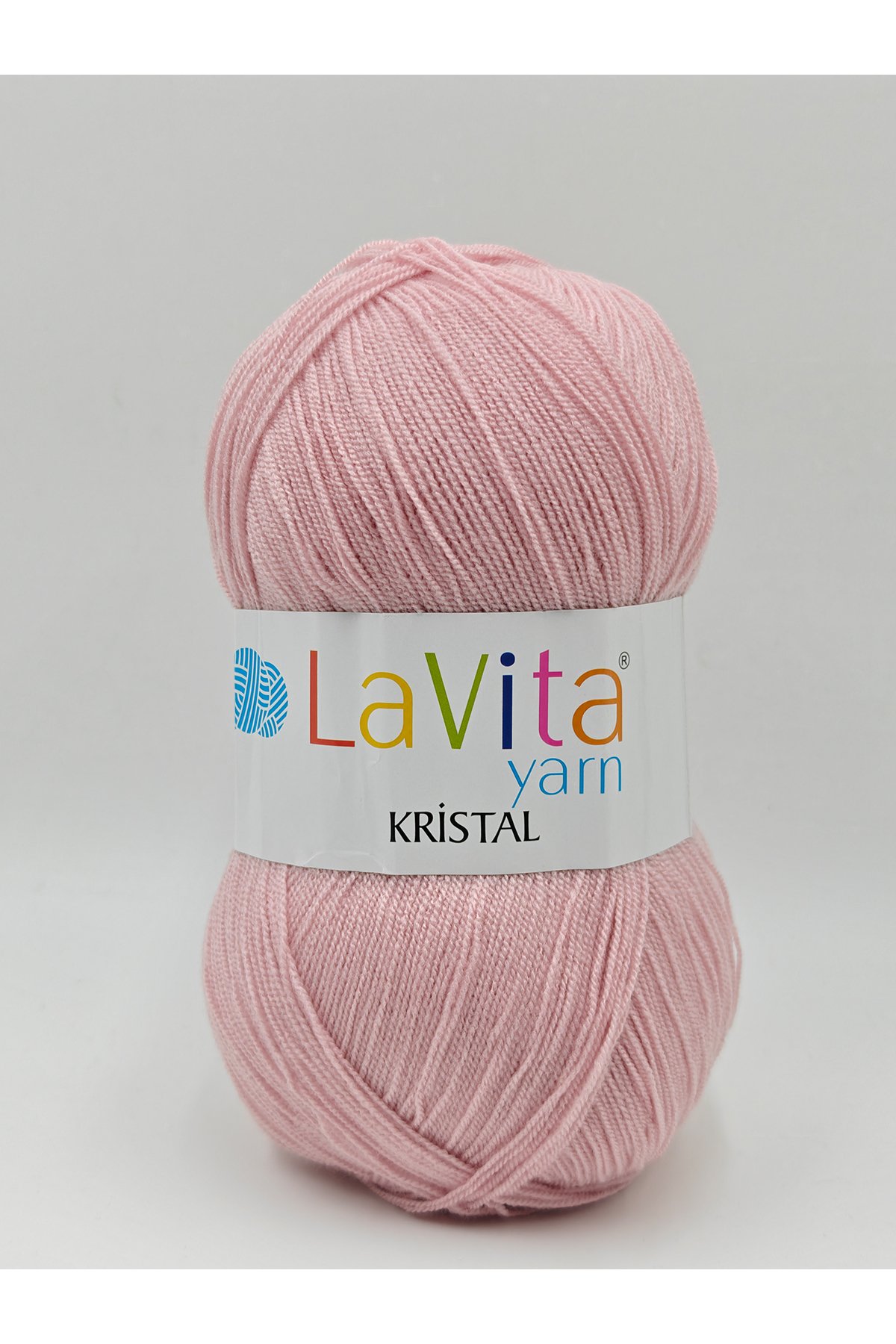 Kristal El Örgü İpi %100 Akrilik 100gr (4142 GÜL KURUSU)