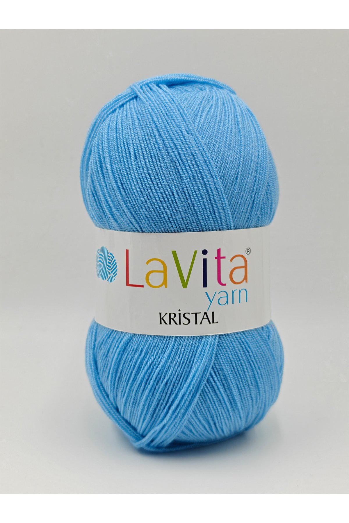 Kristal El Örgü İpi %100 Akrilik 100gr (5049 ORTA MAVİ)