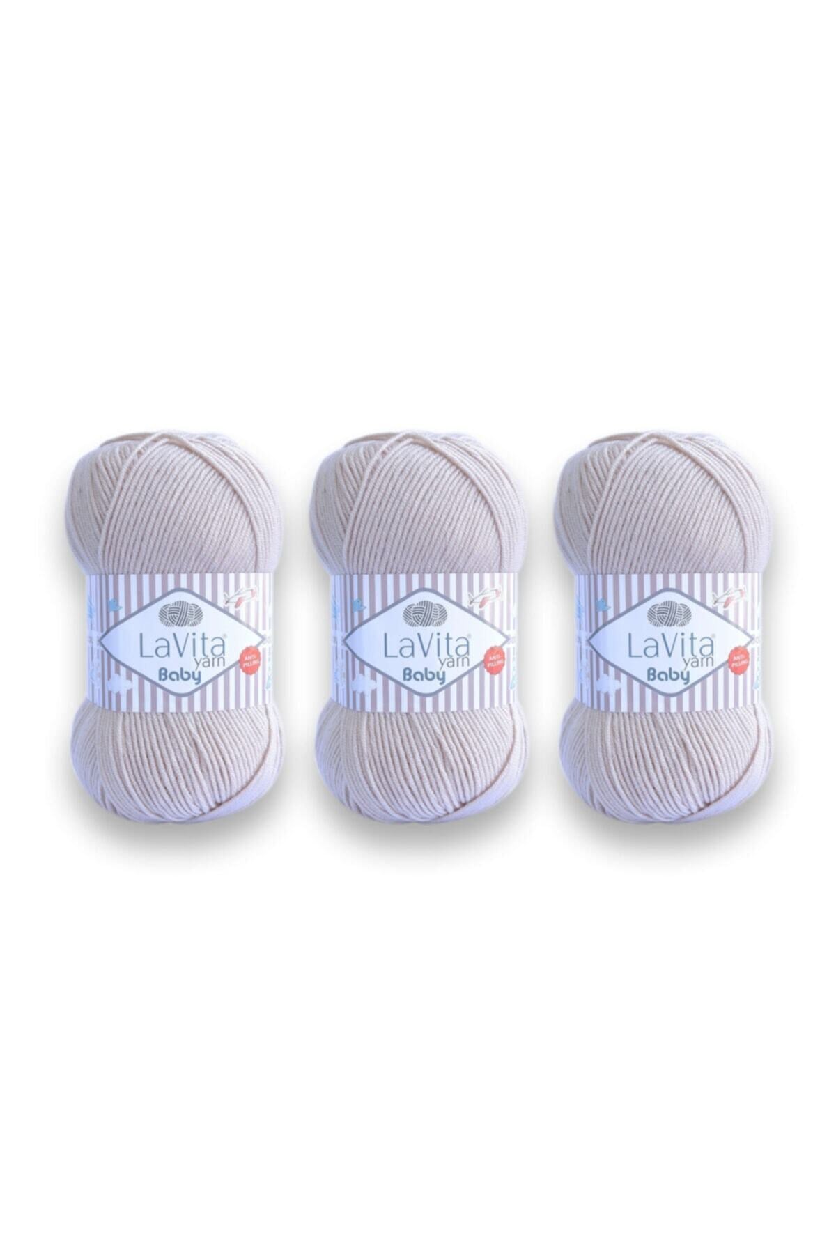 Lavita Baby El Örgü Ipligi 100 gr Taka Yarn (PUDRA-4105)