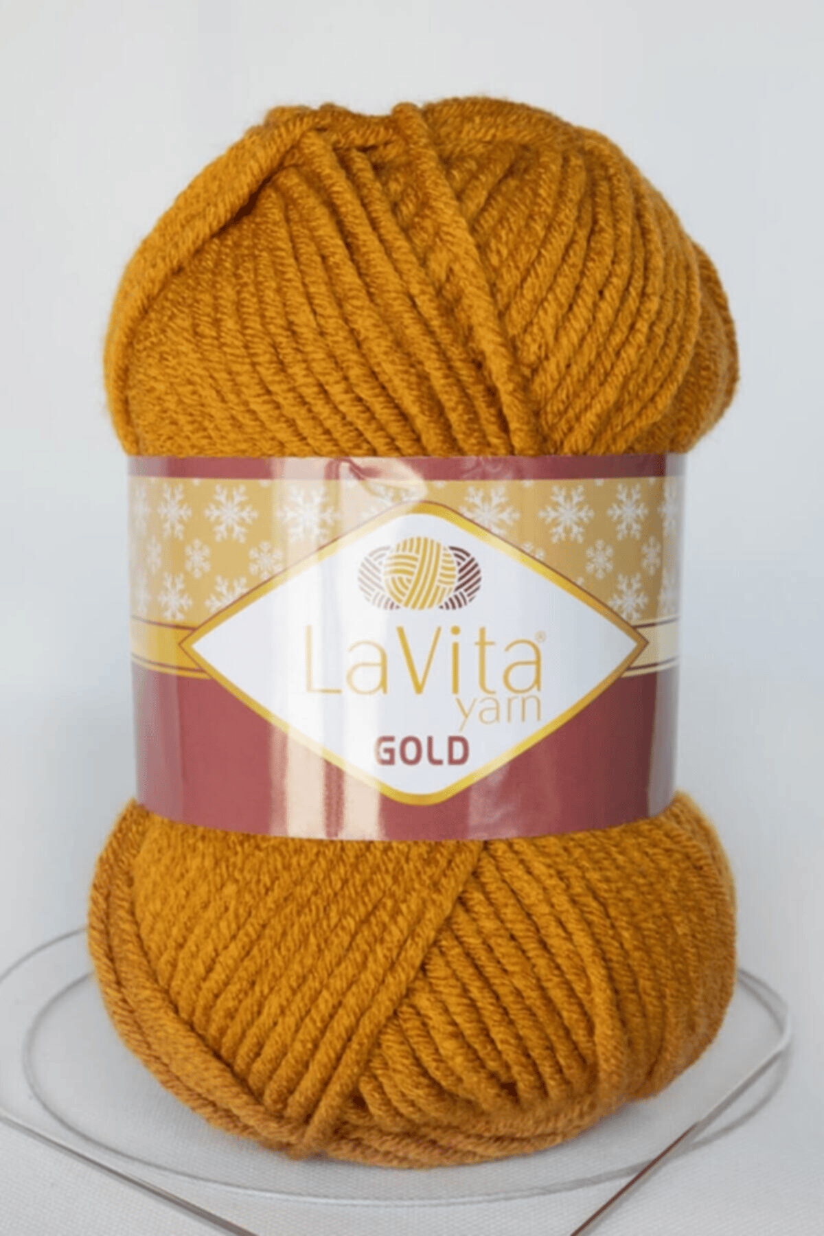 Lavita Gold El Örgü Ipliği 100 Gr 100 Metre Hardal 9537