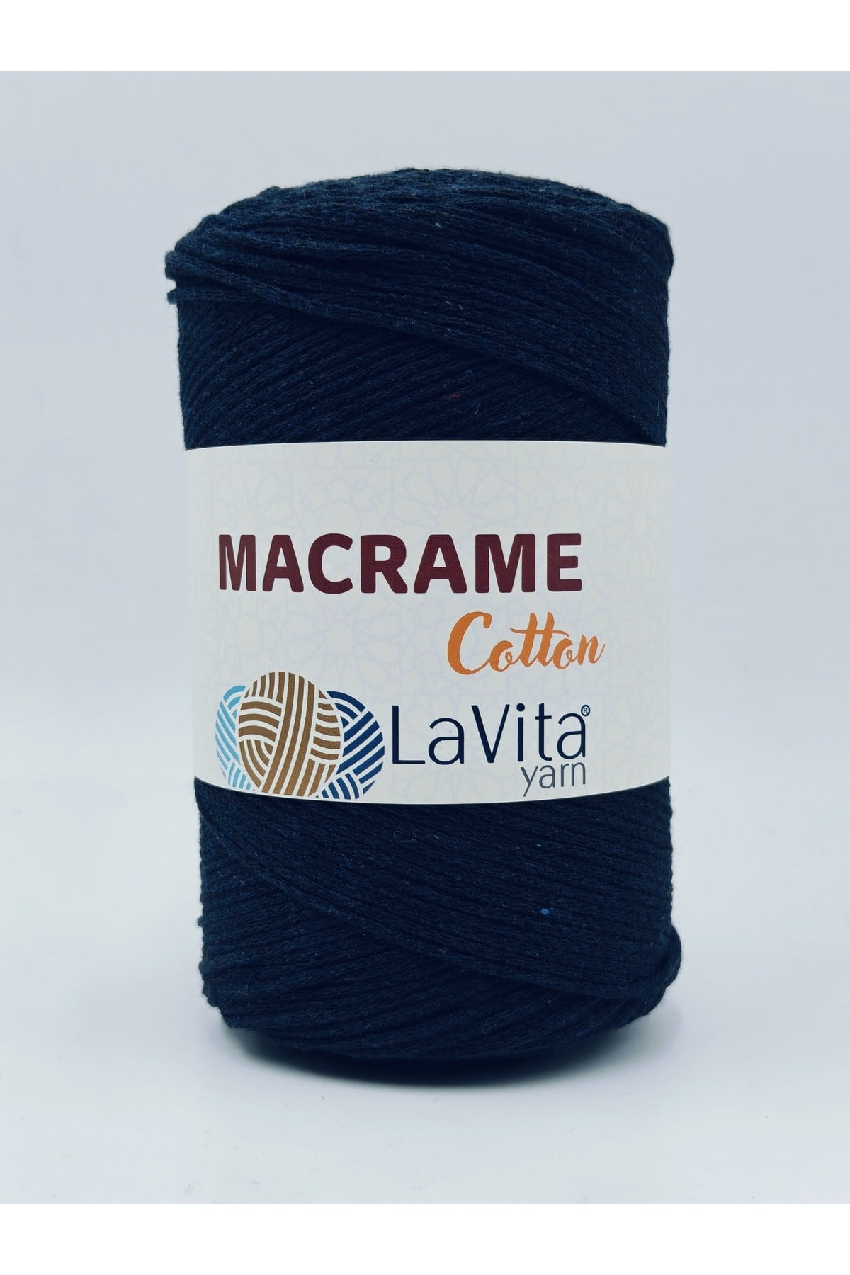 LaVita Macrame Cotton El Örgü İpi %100 Polyester 250gr (30 LACİVERT)