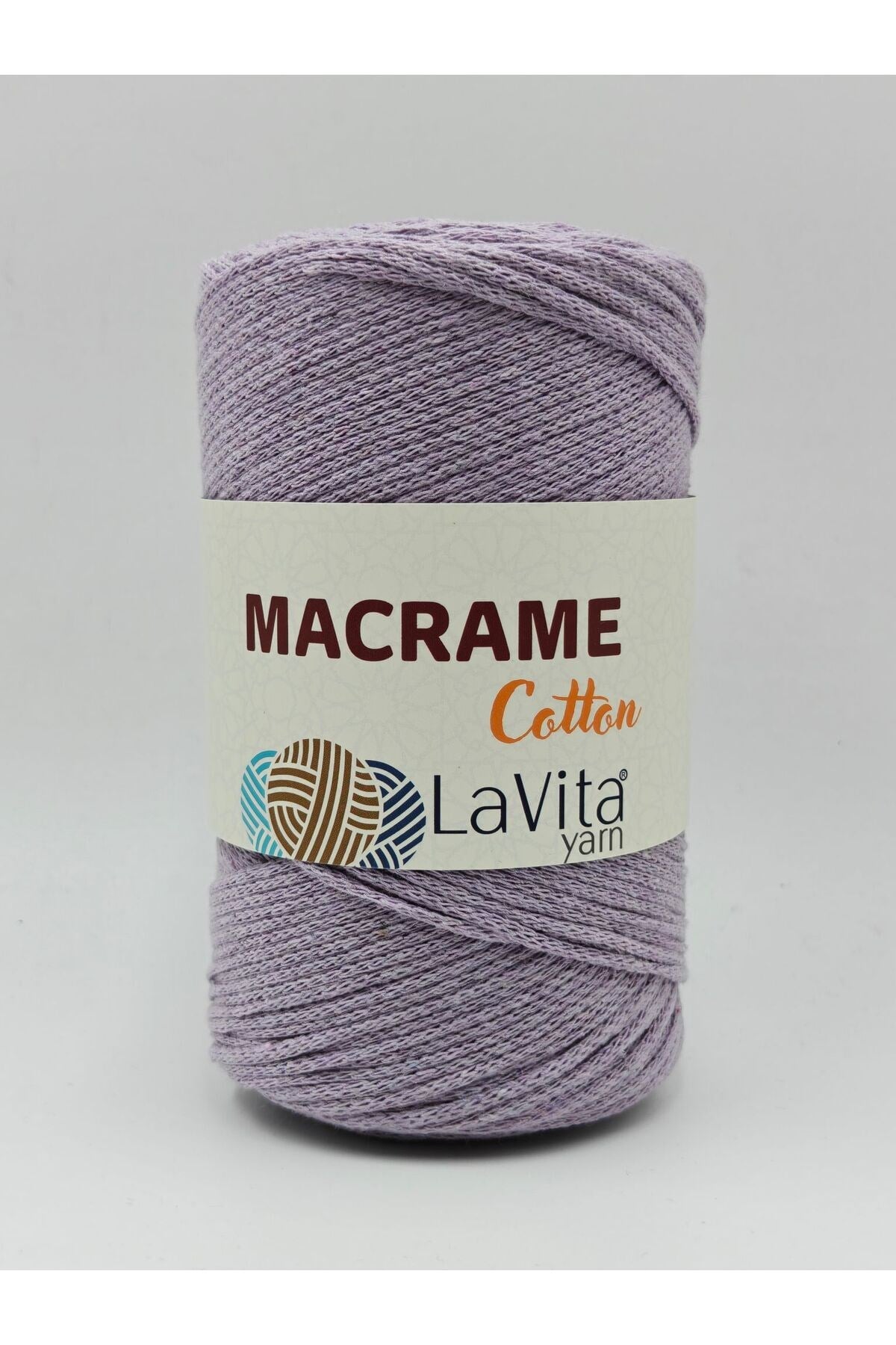 LaVita Macrame Cotton El Örgü İpi %100 Polyester 250gr (28 LİLA)