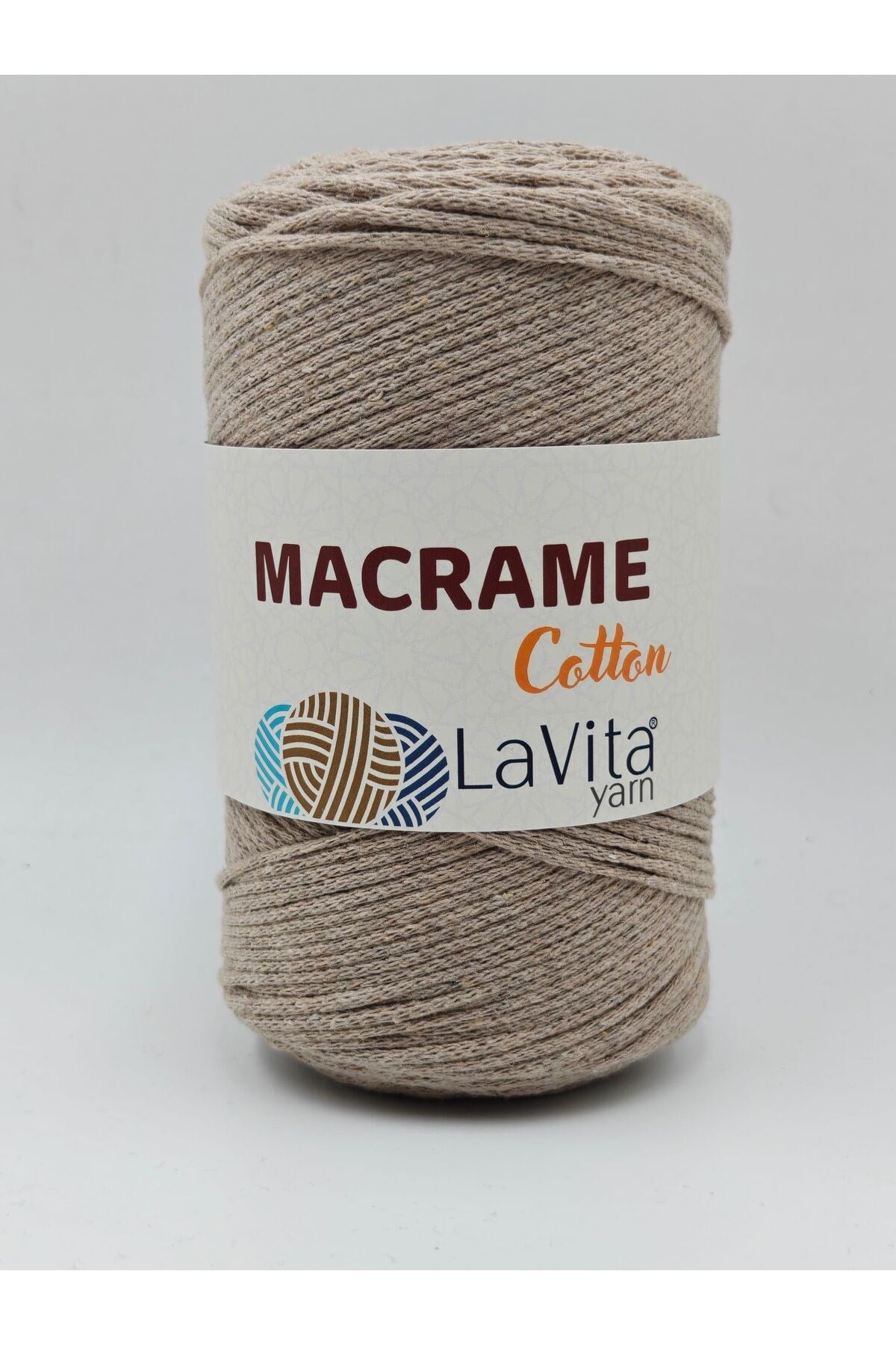 LaVita Macrame Cotton El Örgü İpi %100 Polyester 250gr (36 H.BEJ)