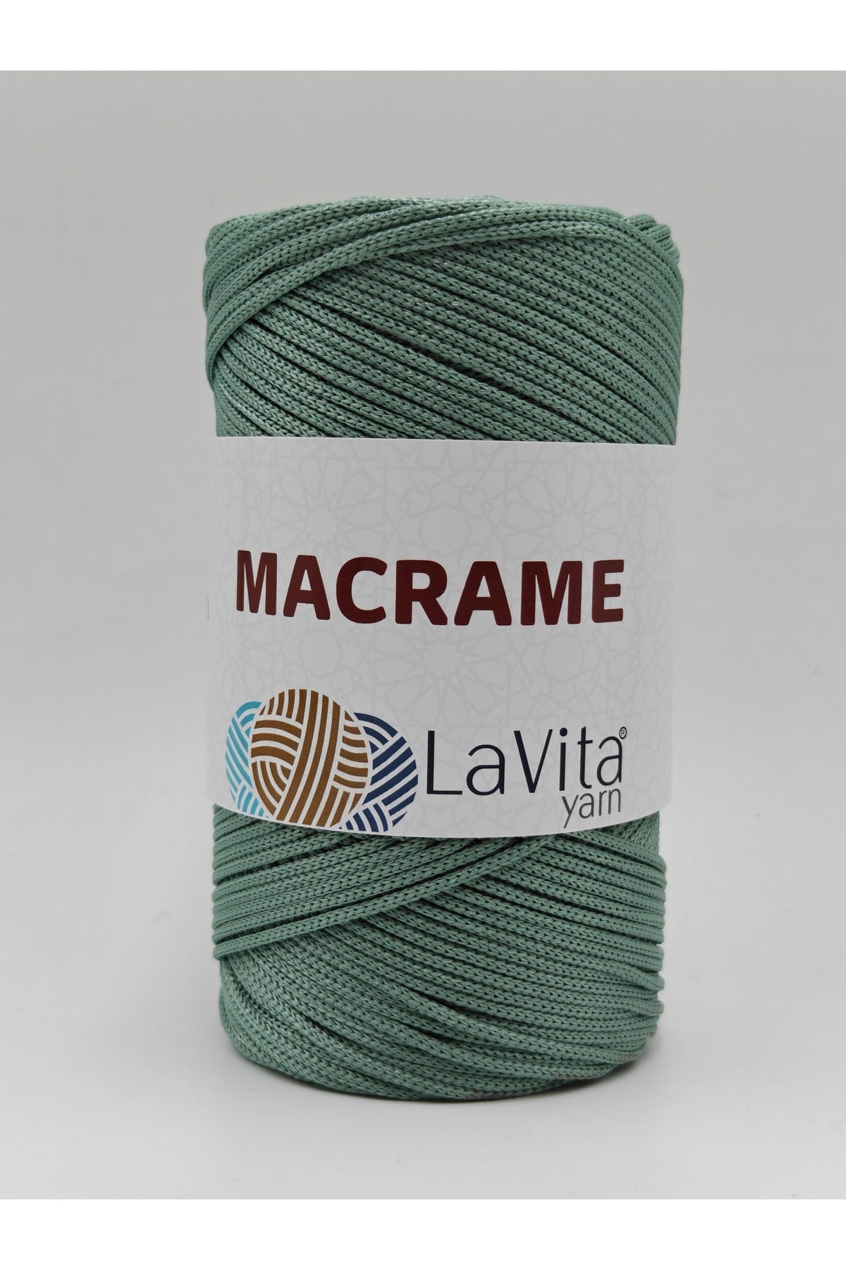 LaVita Macrame El Örgü İpi %100 Polyester 200gr (2580 YEŞİL)