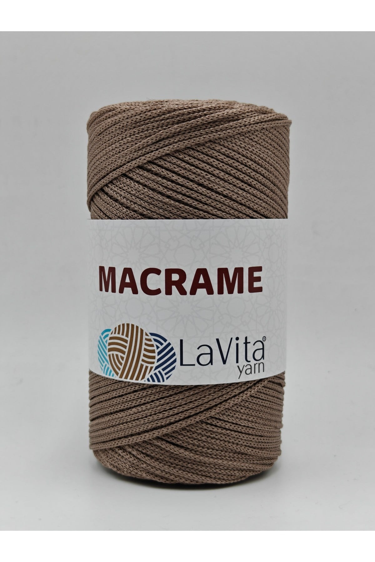 LaVita Macrame El Örgü İpi %100 Polyester 200gr (40 BEJ)