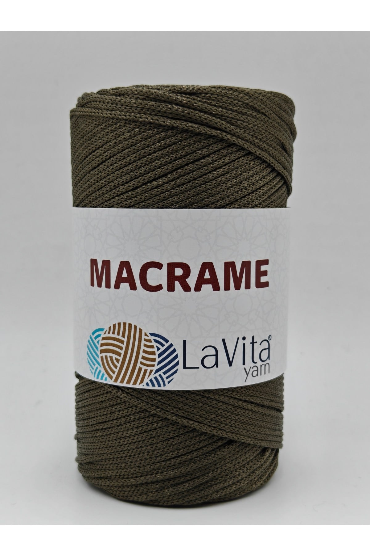 LaVita Macrame El Örgü İpi %100 Polyester 200gr (2860 YEŞİL)