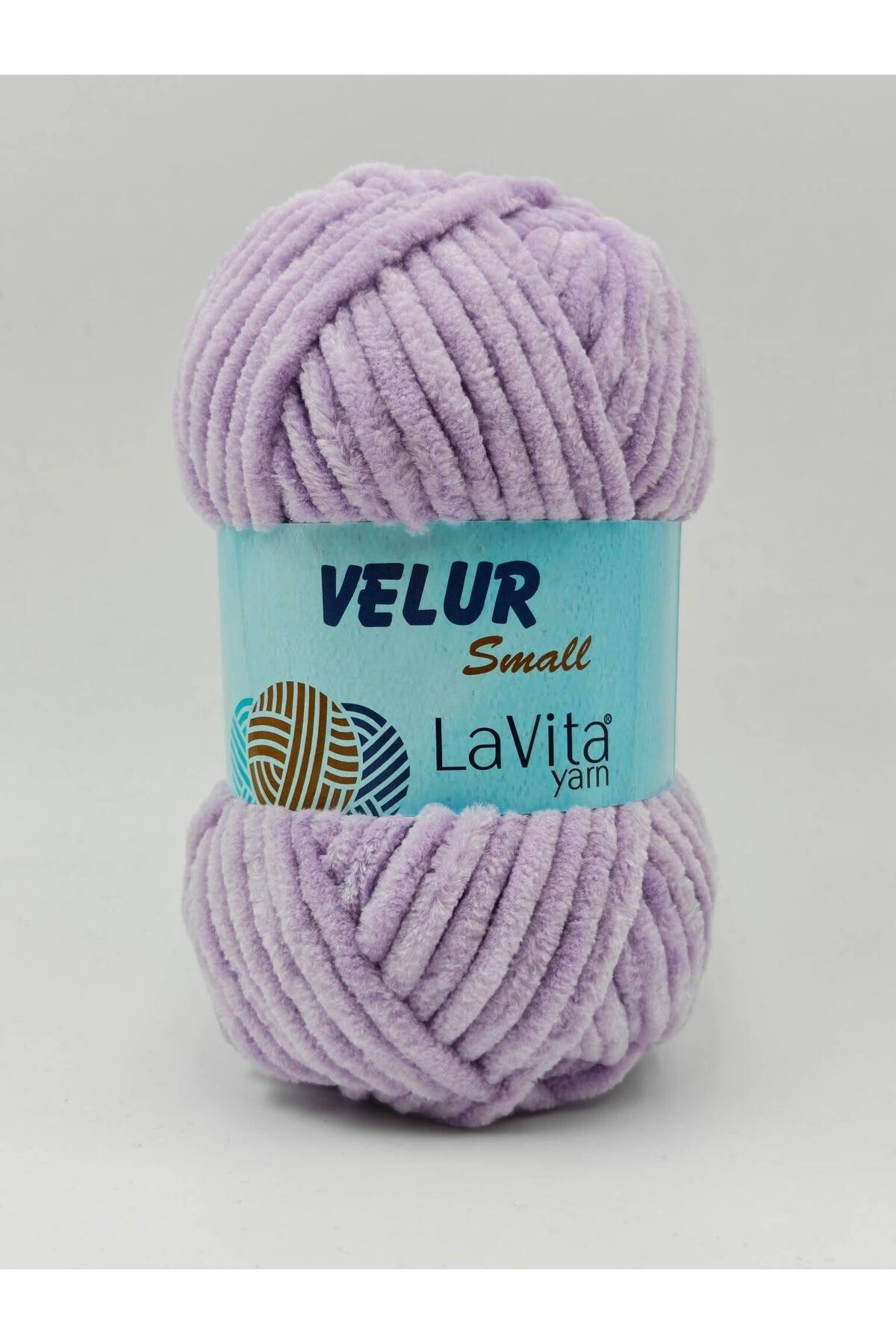LaVita Velur Small Kadife El Örgü İpi %100 Polyester 50gr (5101 LİLA)