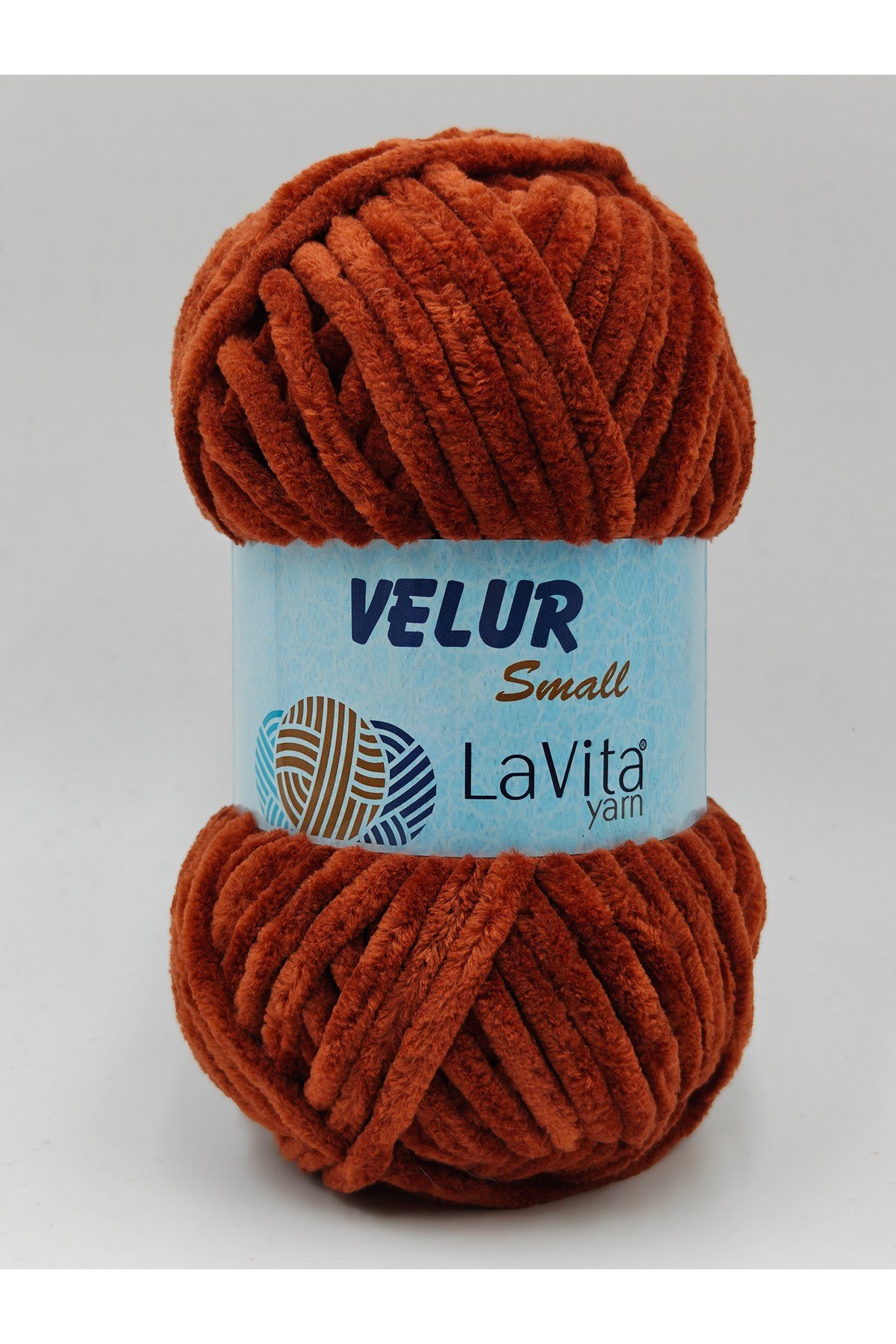 LaVita Velur Small Kadife El Örgü İpi %100 Polyester 50gr (4135 FOX)
