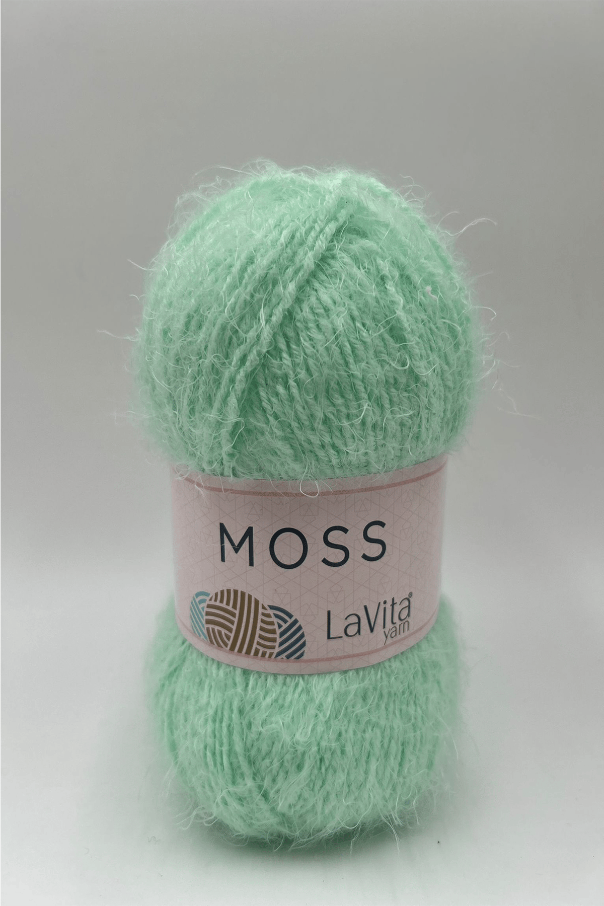 Moss Tüylü El Örgü İpi %45 Polyamid %55 Premium Akrilik 100gr (0026 MİNT)