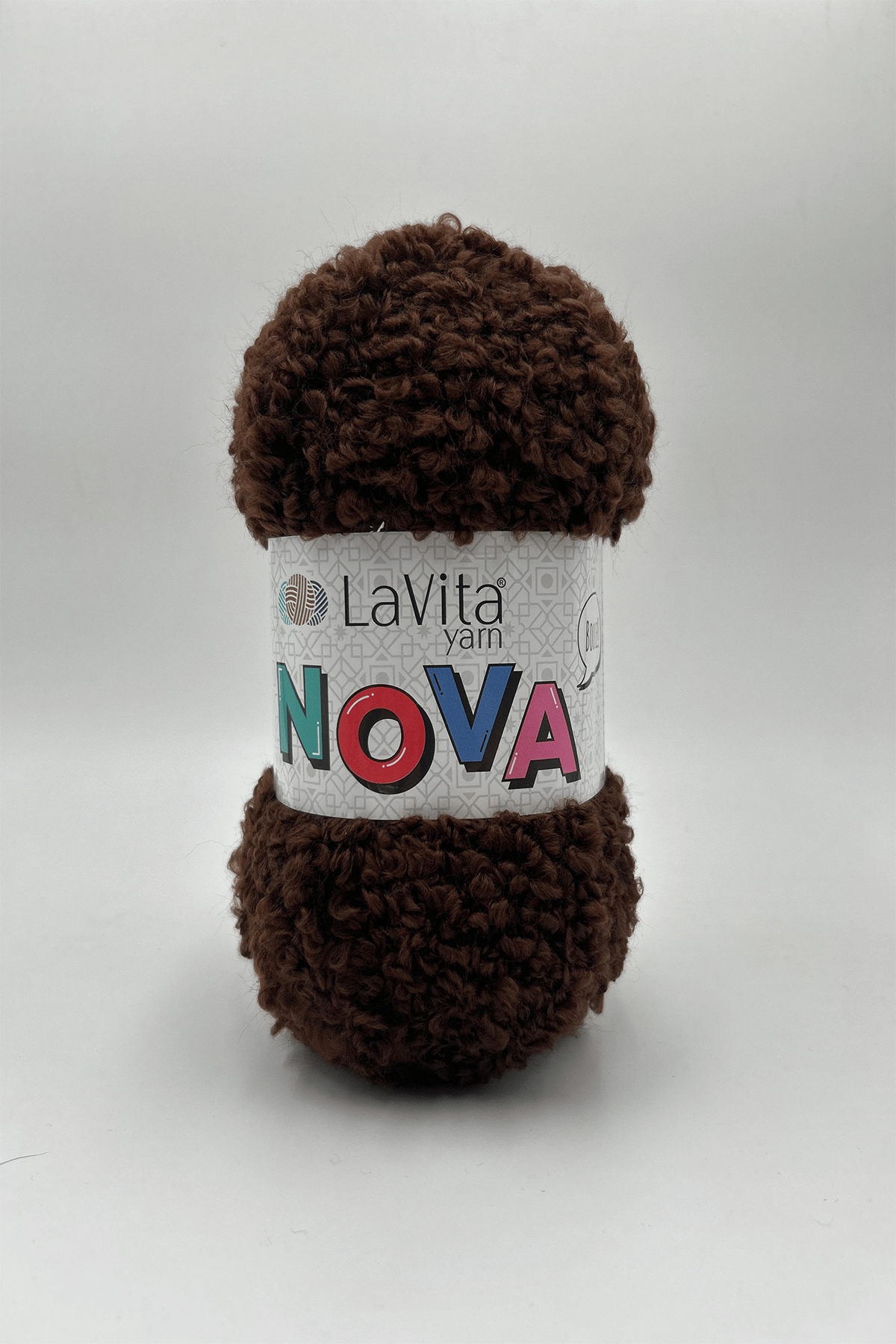Nova El Örgü İpi %20 Polyester %80 Akrilik 100gr (LN7220 KAHVE)