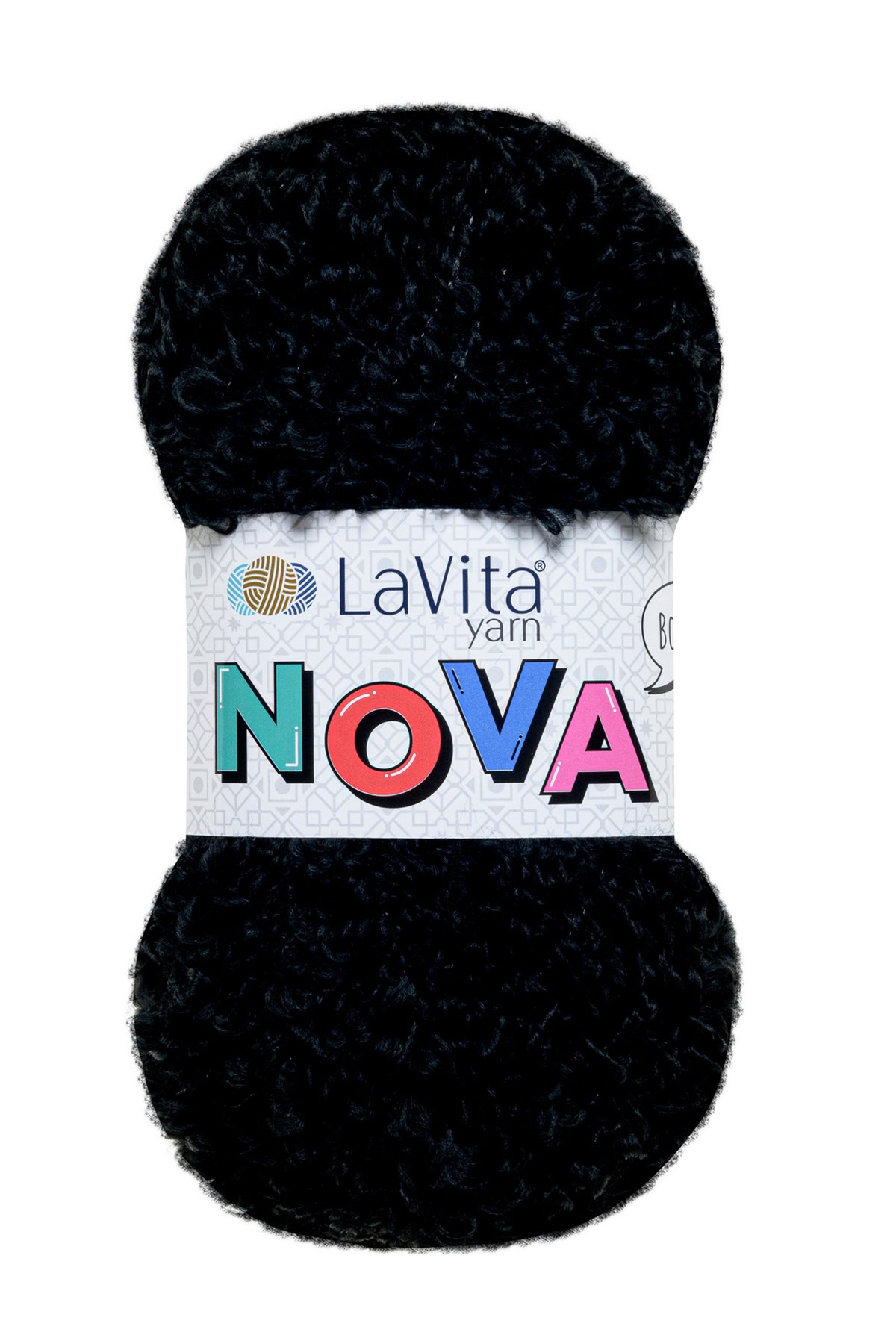 Nova El Örgü İpi %20 Polyester %80 Akrilik 100gr (LN6500 SİYAH)