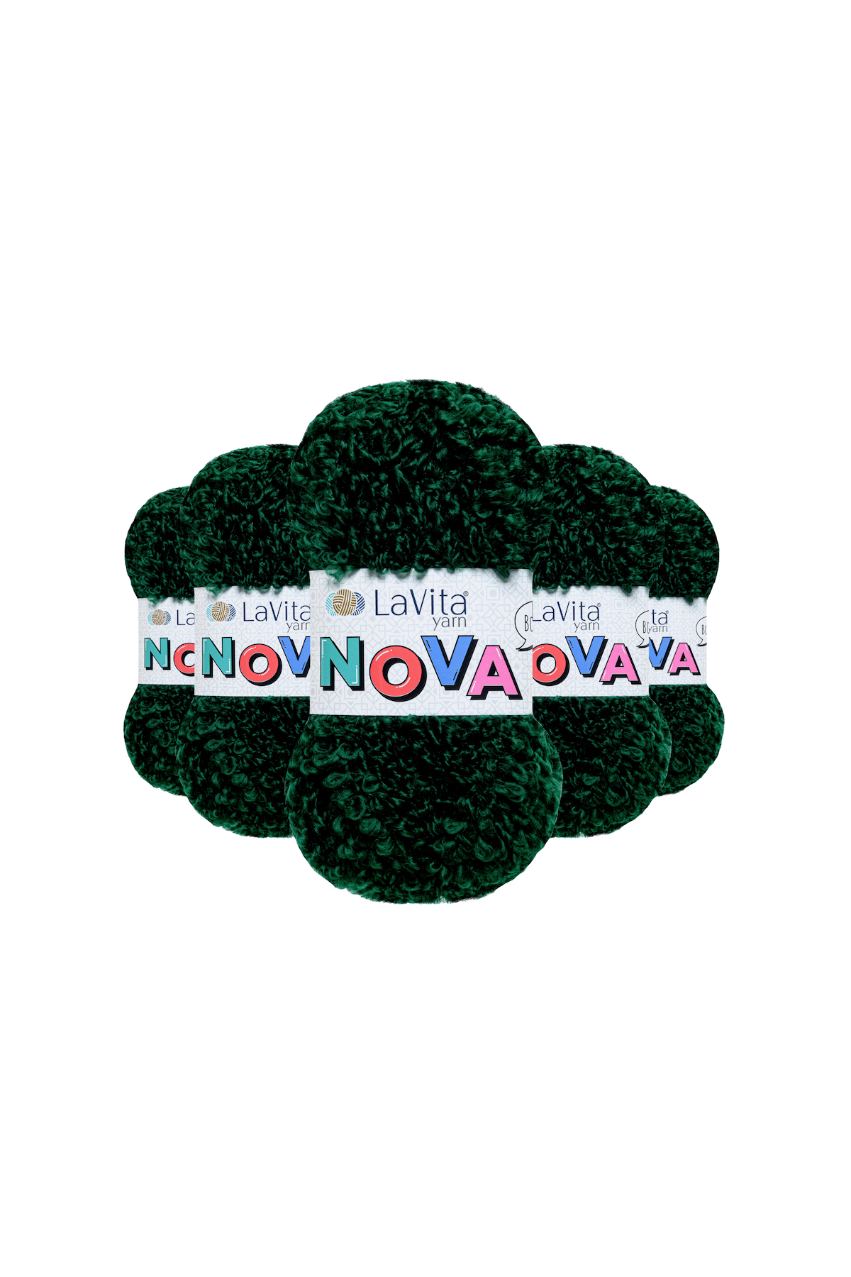 Nova El Örgü İpi %20 Polyester %80 Akrilik 100gr (LN8103 ZÜMRÜT)