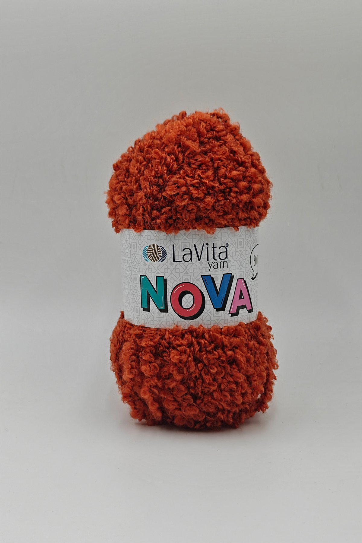 Nova El Örgü İpi %20 Polyester %80 Akrilik 100gr (3115 KİREMİT)
