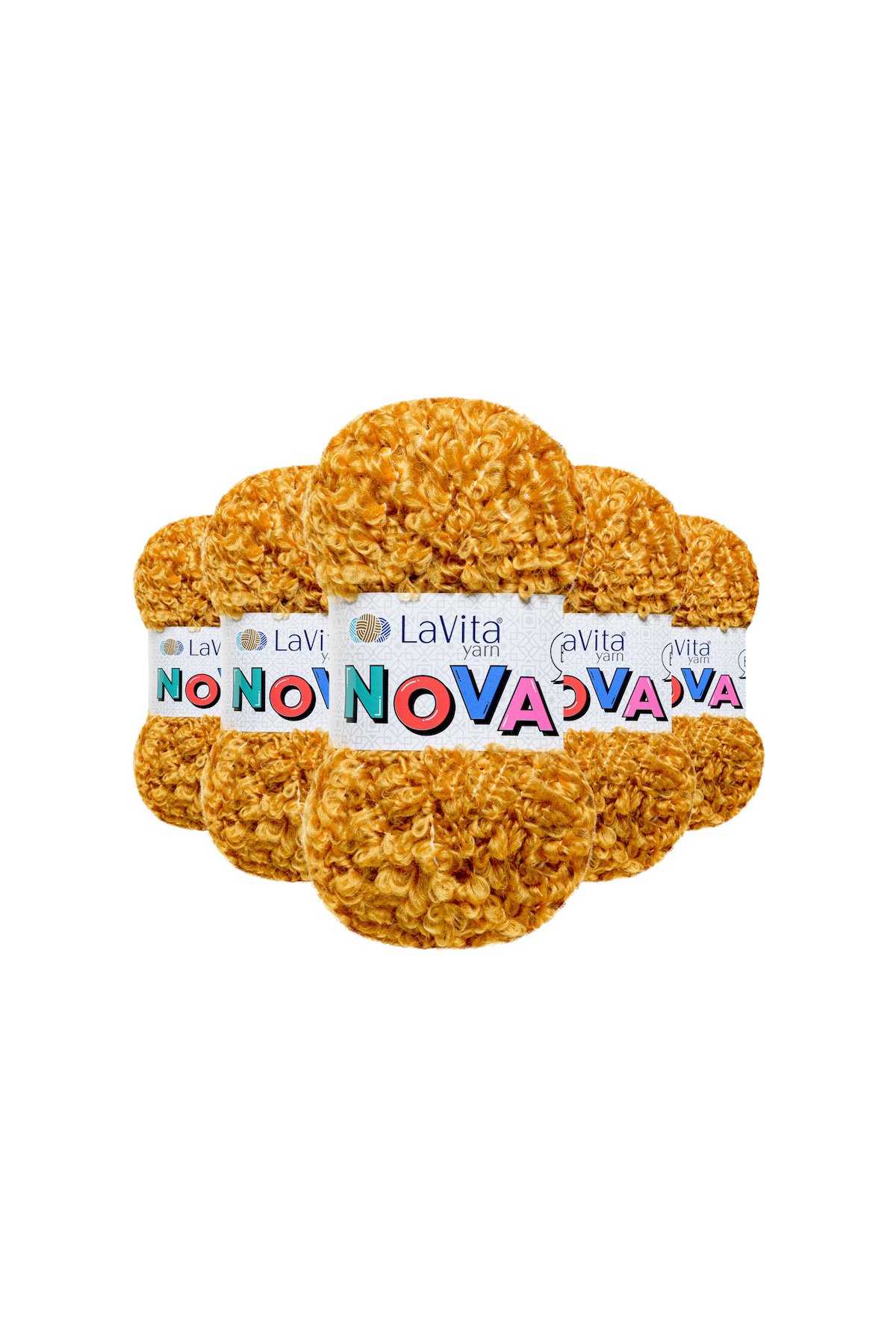 Nova El Örgü İpi %20 Polyester %80 Akrilik 500gr 5 ADET (LN2012 VEGAN)