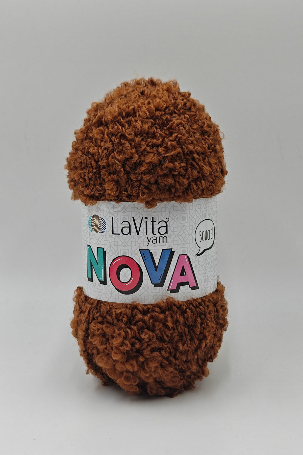 Nova El Örgü İpi %20 Polyester %80 Akrilik 100gr (LN7201 KARAMEL)