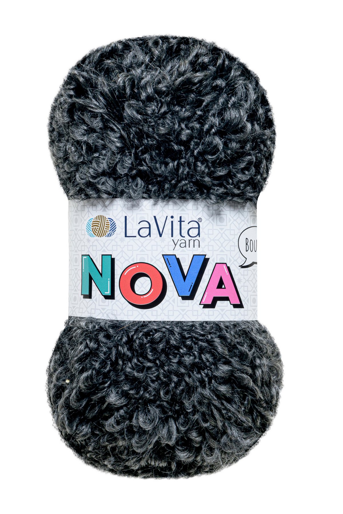 Nova El Örgü İpi %20 Polyester %80 Akrilik 100gr (LN6802 ORTA GRİ)