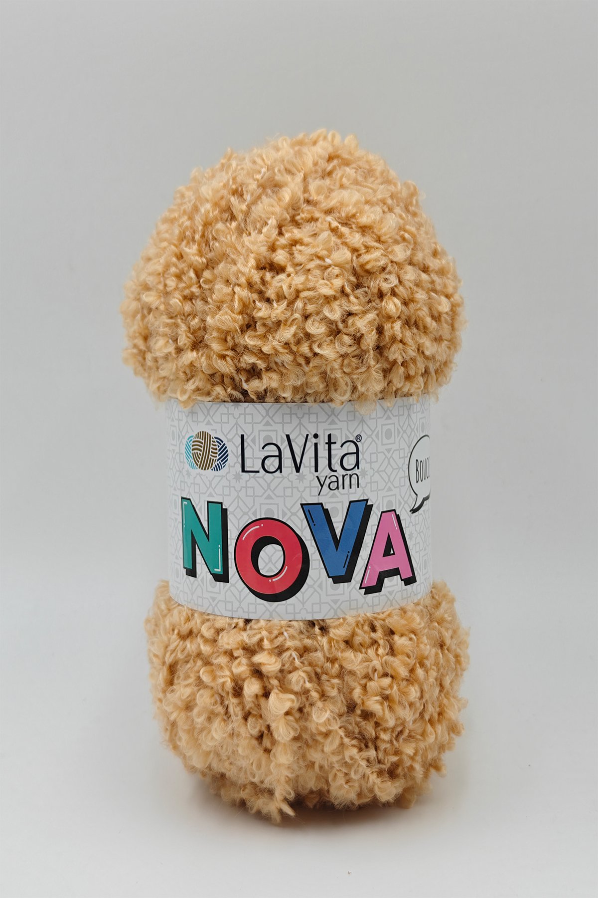 Nova El Örgü İpi %20 Polyester %80 Akrilik 100gr (LN1161 AÇIK BAL)