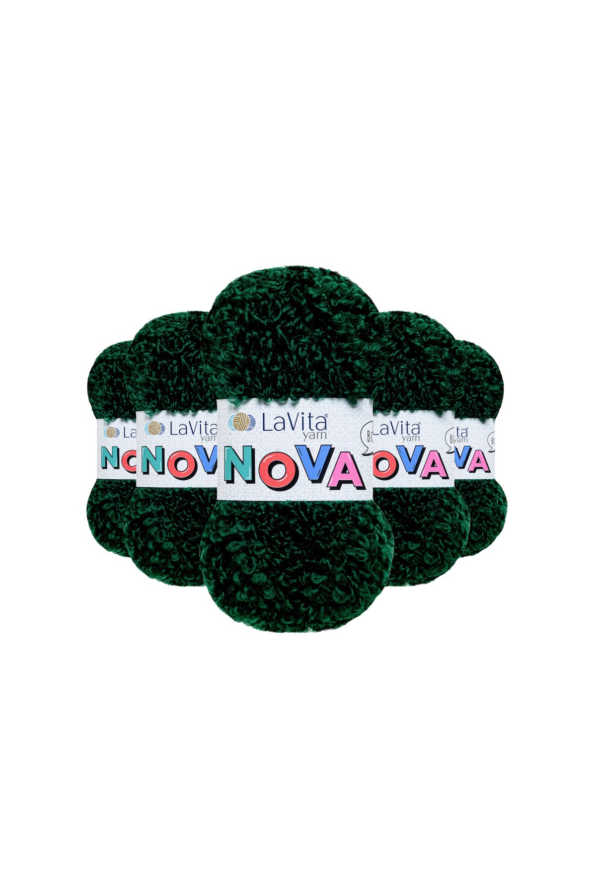 Nova El Örgü İpi %20 Polyester %80 Akrilik 100gr (LN8103 ZÜMRÜT)