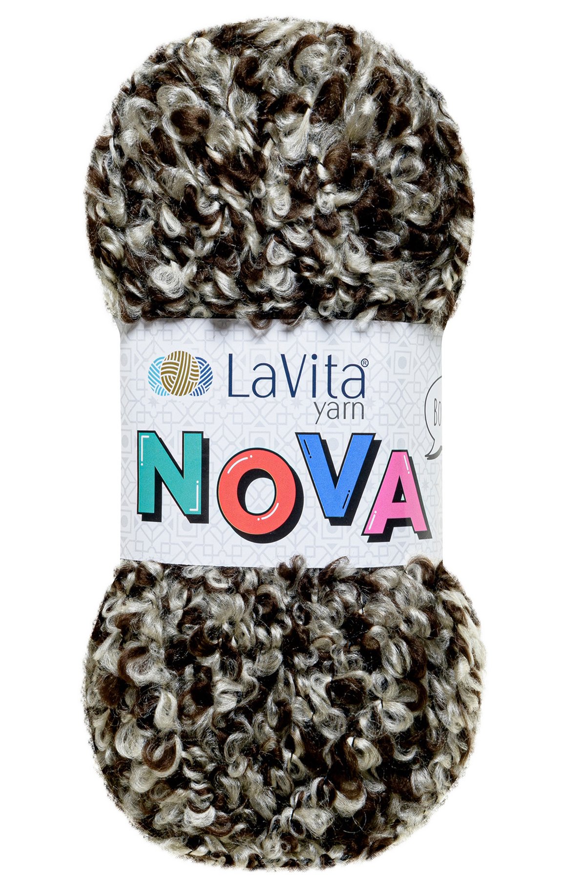 Nova El Örgü İpi %20 Polyester %80 Akrilik 100gr (LN1534 KAHVE TAŞ)
