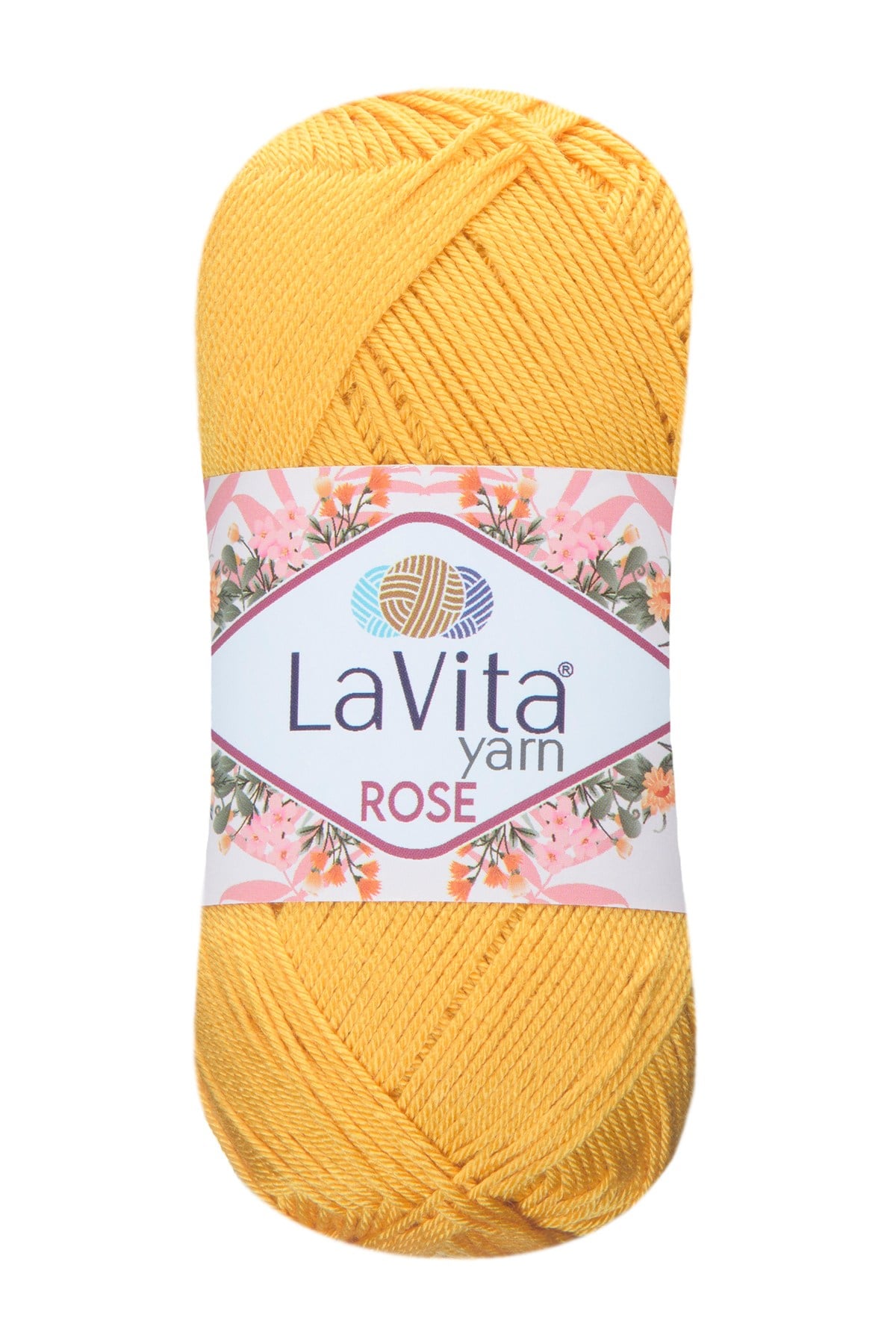 Rose El Örgü İpi %100 Akrilik 100gr (2030 SARI)