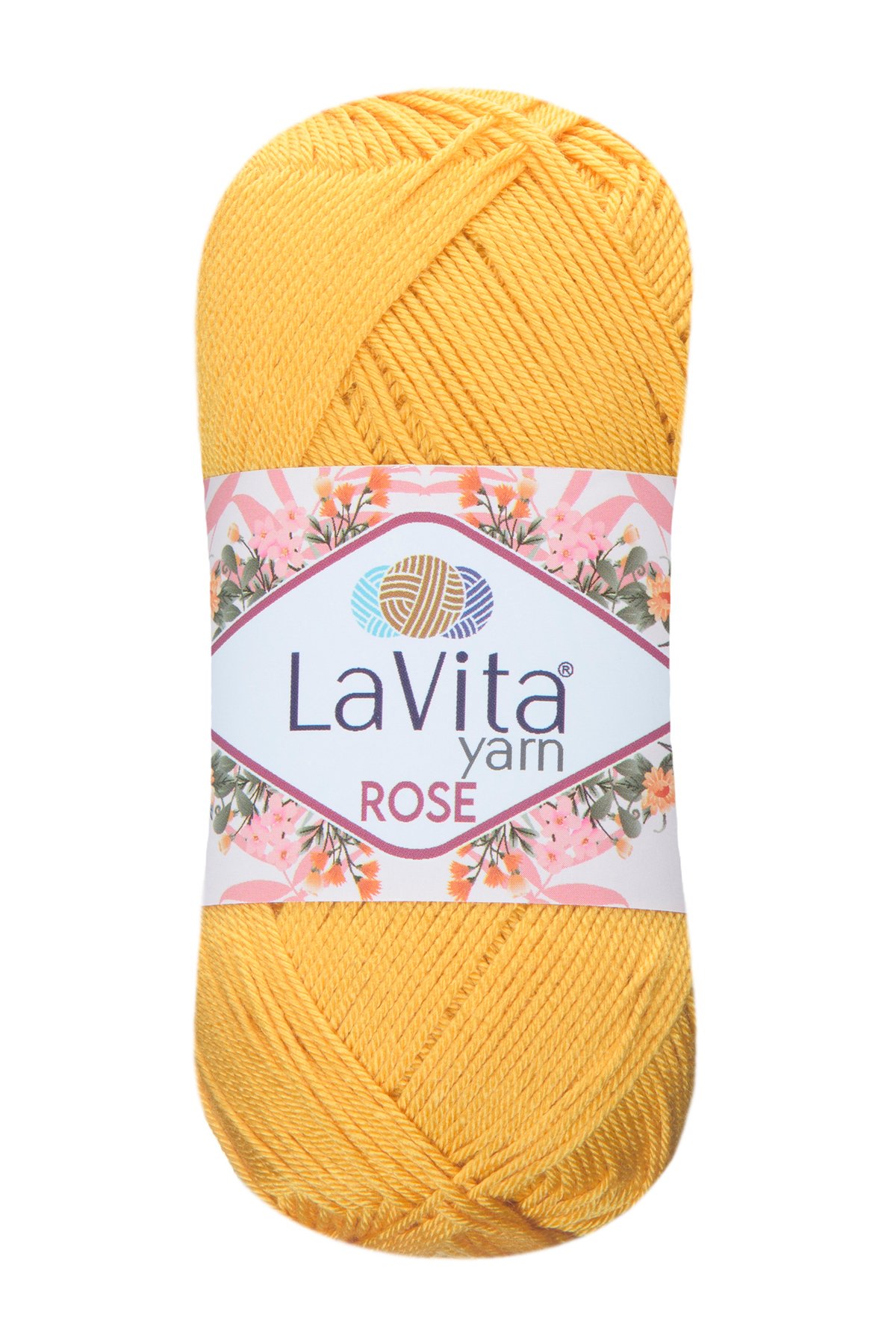 Rose El Örgü İpi %100 Akrilik 100gr (2030 SARI)