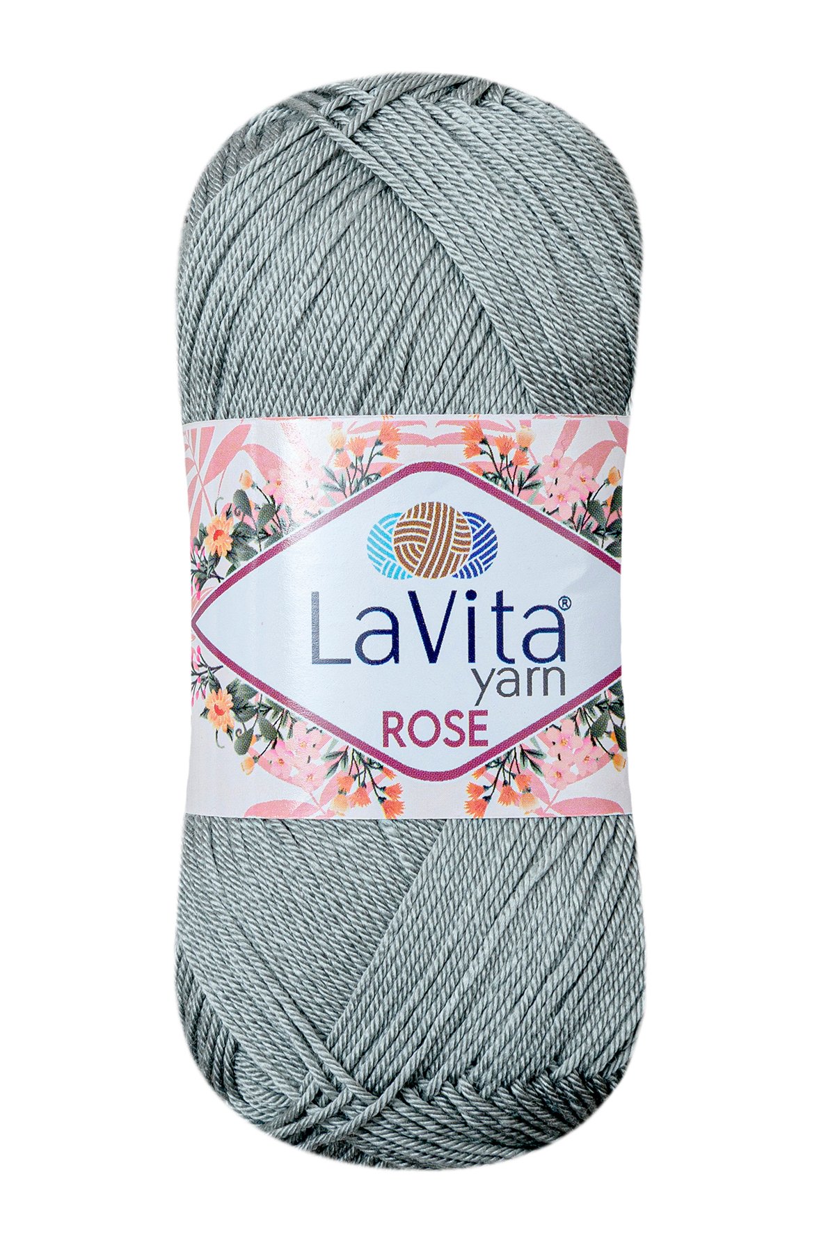 Rose El Örgü İpi %100 Akrilik 100gr (6016 ORTA GRİ)