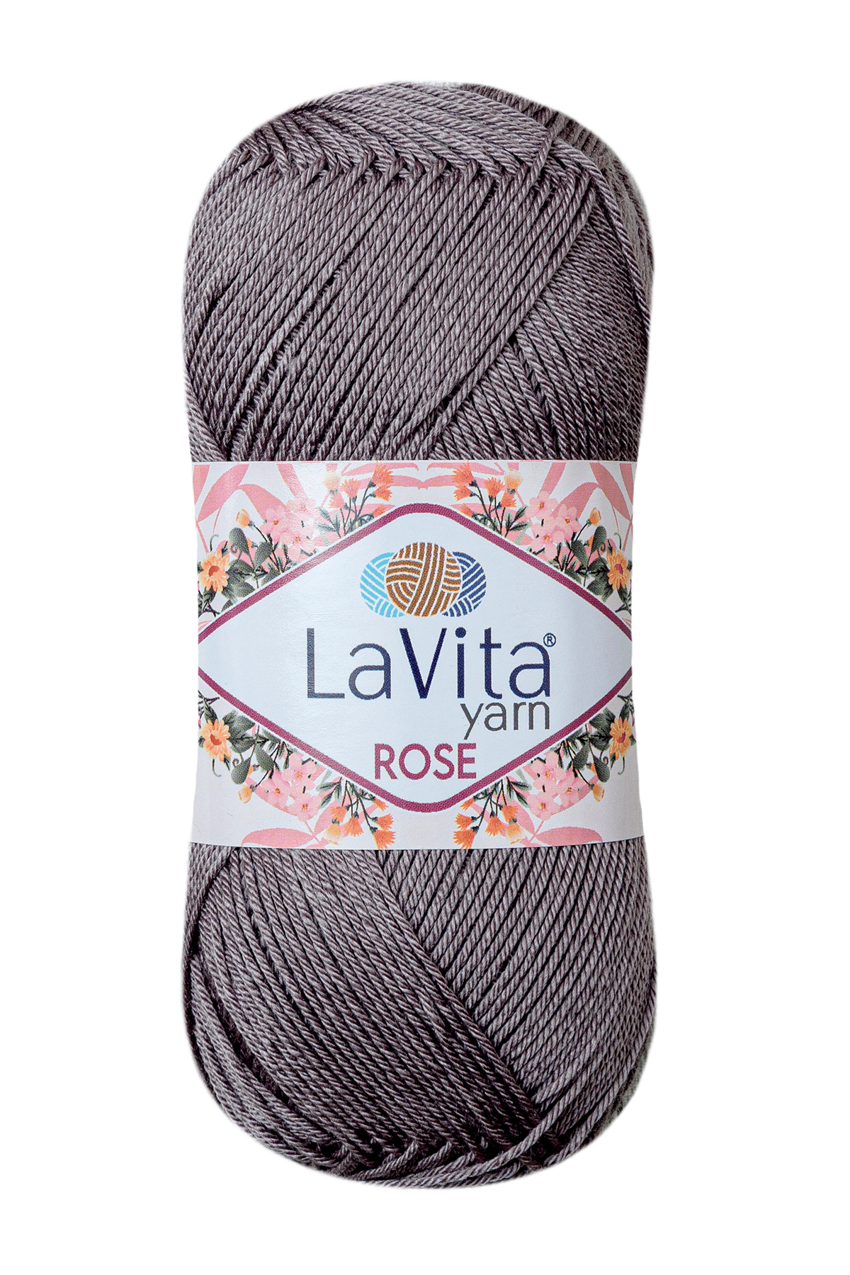 Rose El Örgü İpi %100 Akrilik 100gr (6126 KOYU GRİ)