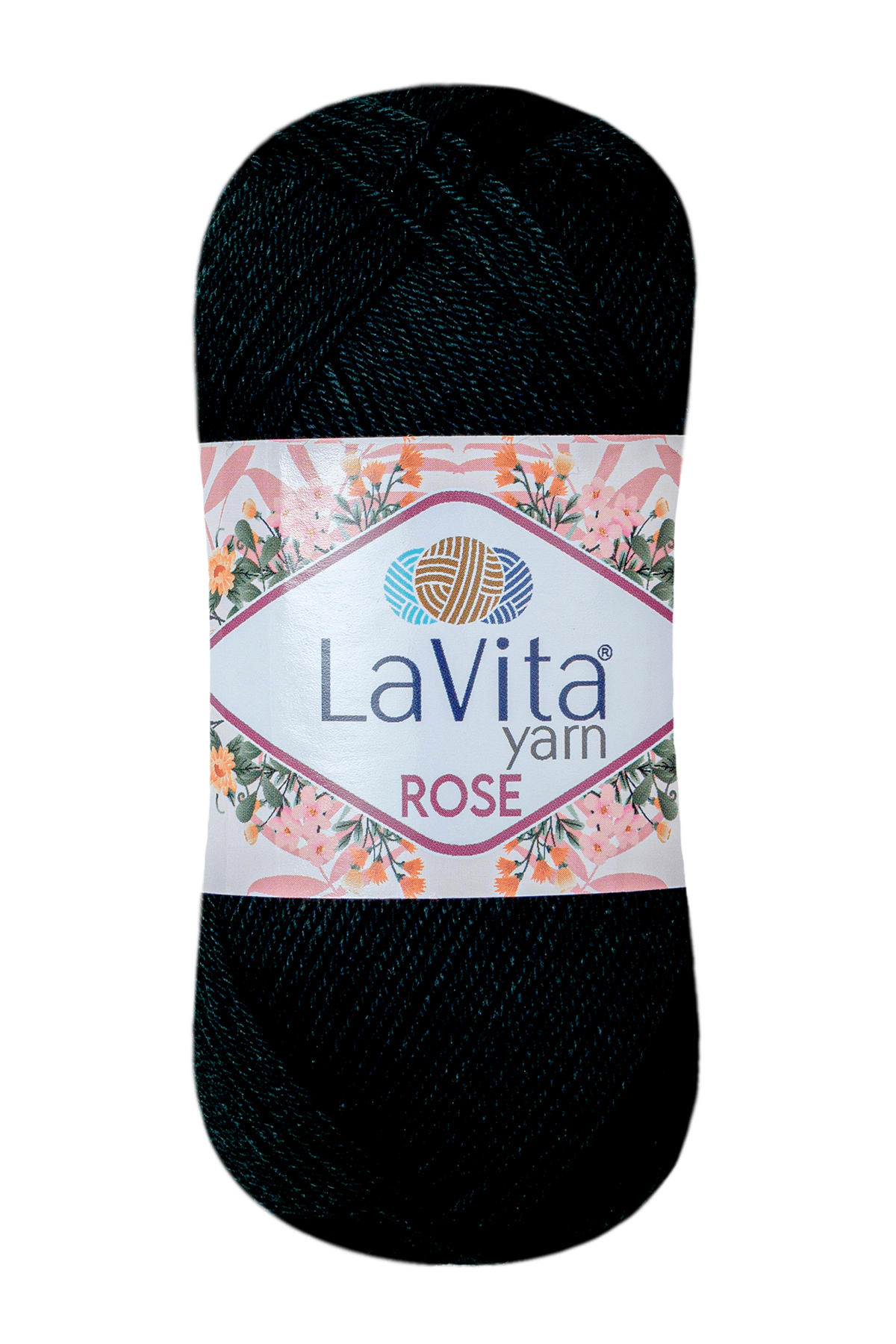 Rose El Örgü İpi %100 Akrilik 100gr (6500 SİYAH)