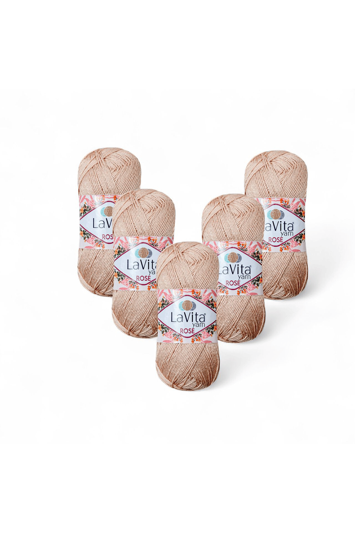 Rose El Örgü İpi %100 Akrilik 500gr 5 ADET (4031 SOMON)