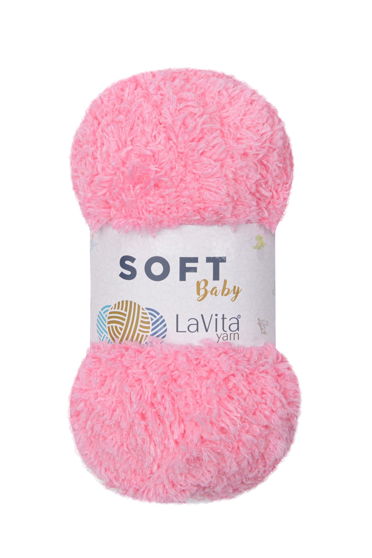 Soft El Örgü Ipi %100 Soft Polyester 100gr (4017 Ş.PEMBE)
