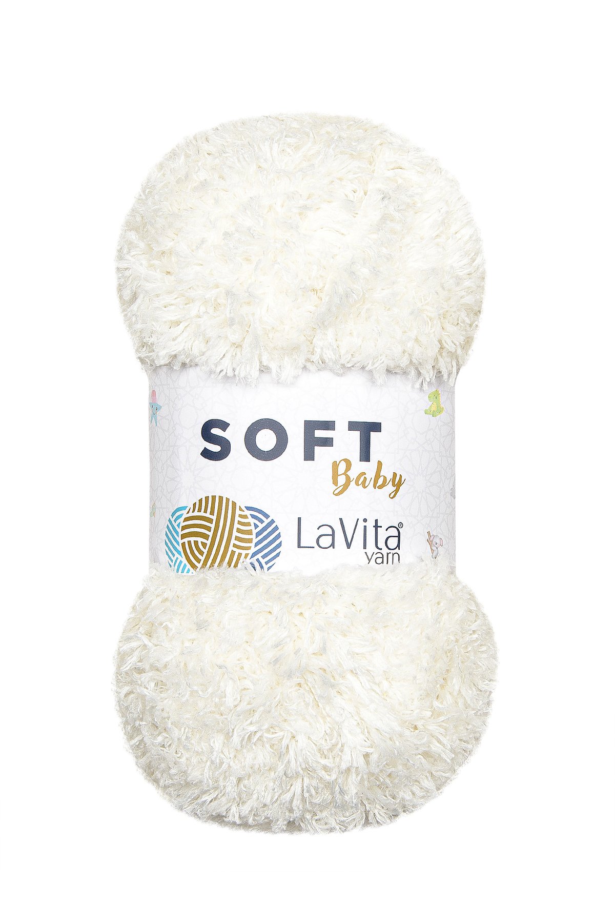 Soft El Örgü İpi %100 Soft Polyester 100gr (1011 KREM)