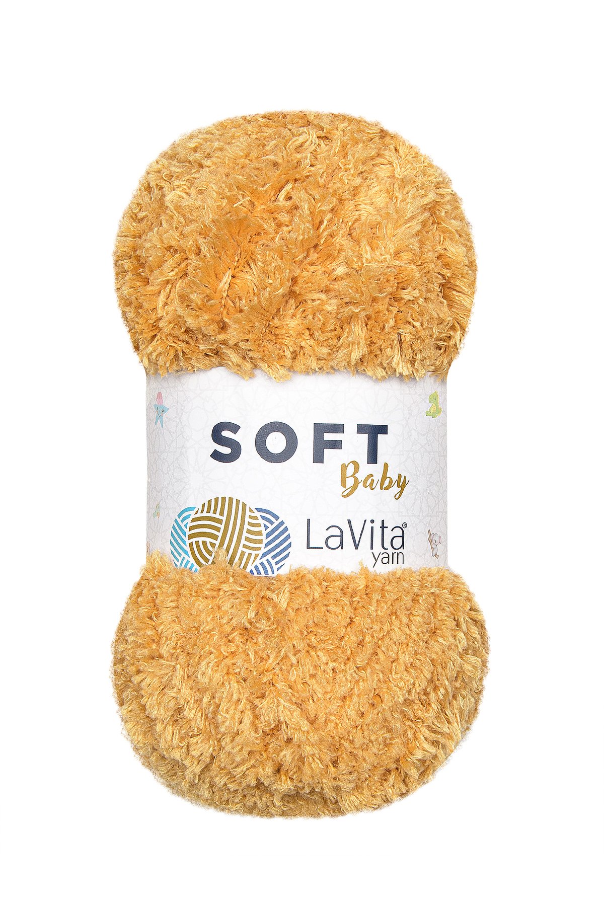 Soft El Örgü İpi %100 Soft Polyester 100gr (1038 BAL KÖPÜĞÜ)