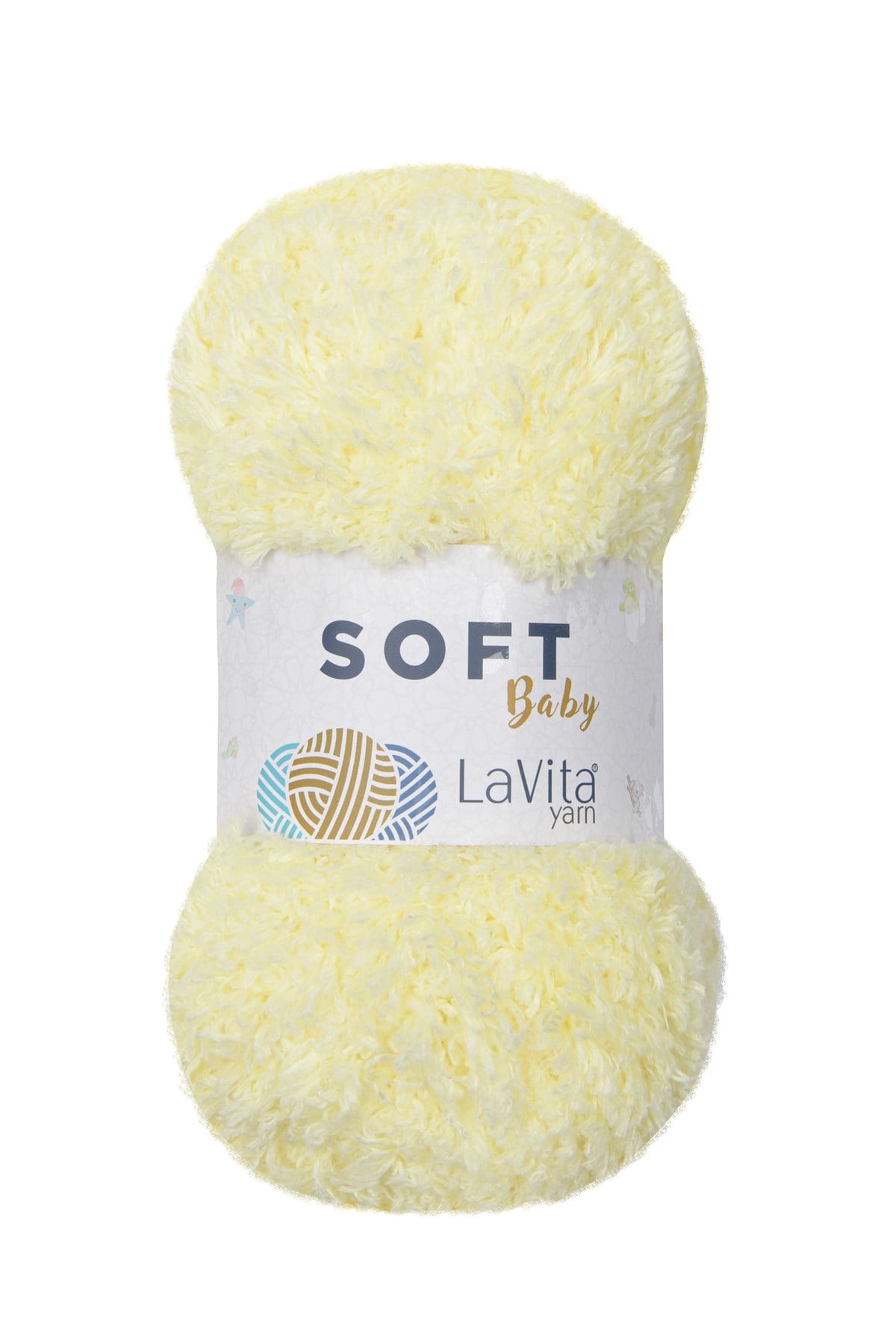 Soft El Örgü Ipi %100 Soft Polyester 100gr (1041 BUTTERFİL)