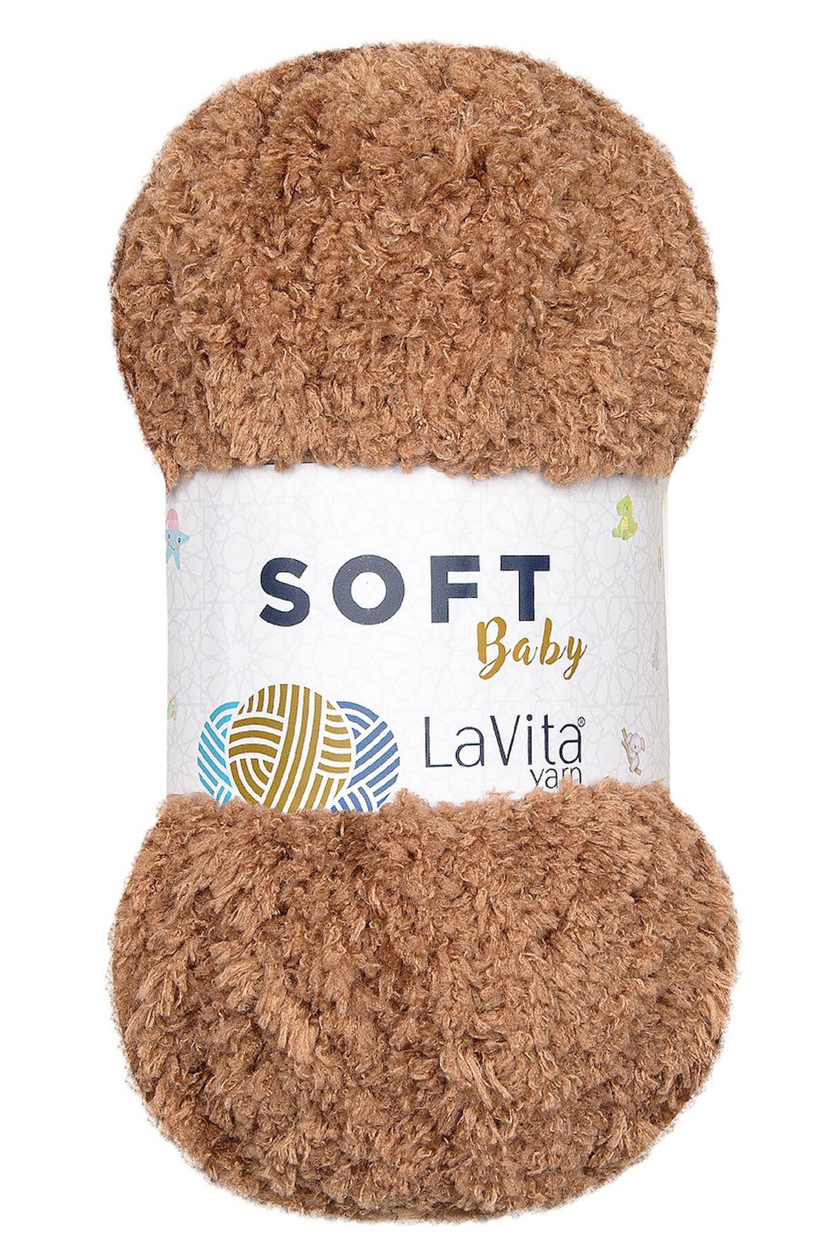 Soft El Örgü Ipi %100 Soft Polyester 100gr (7120 ORTA D. TÜYÜ)