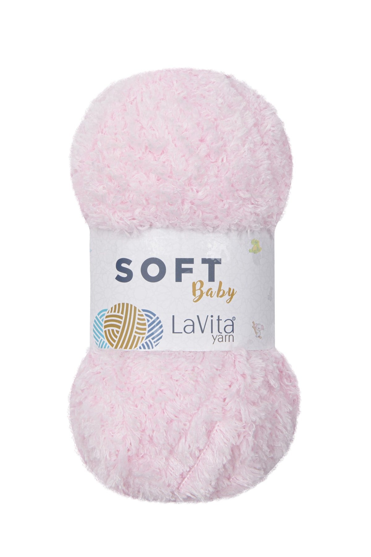Soft El Örgü Ipi %100 Soft Polyester 100gr (4005 PEMBE)
