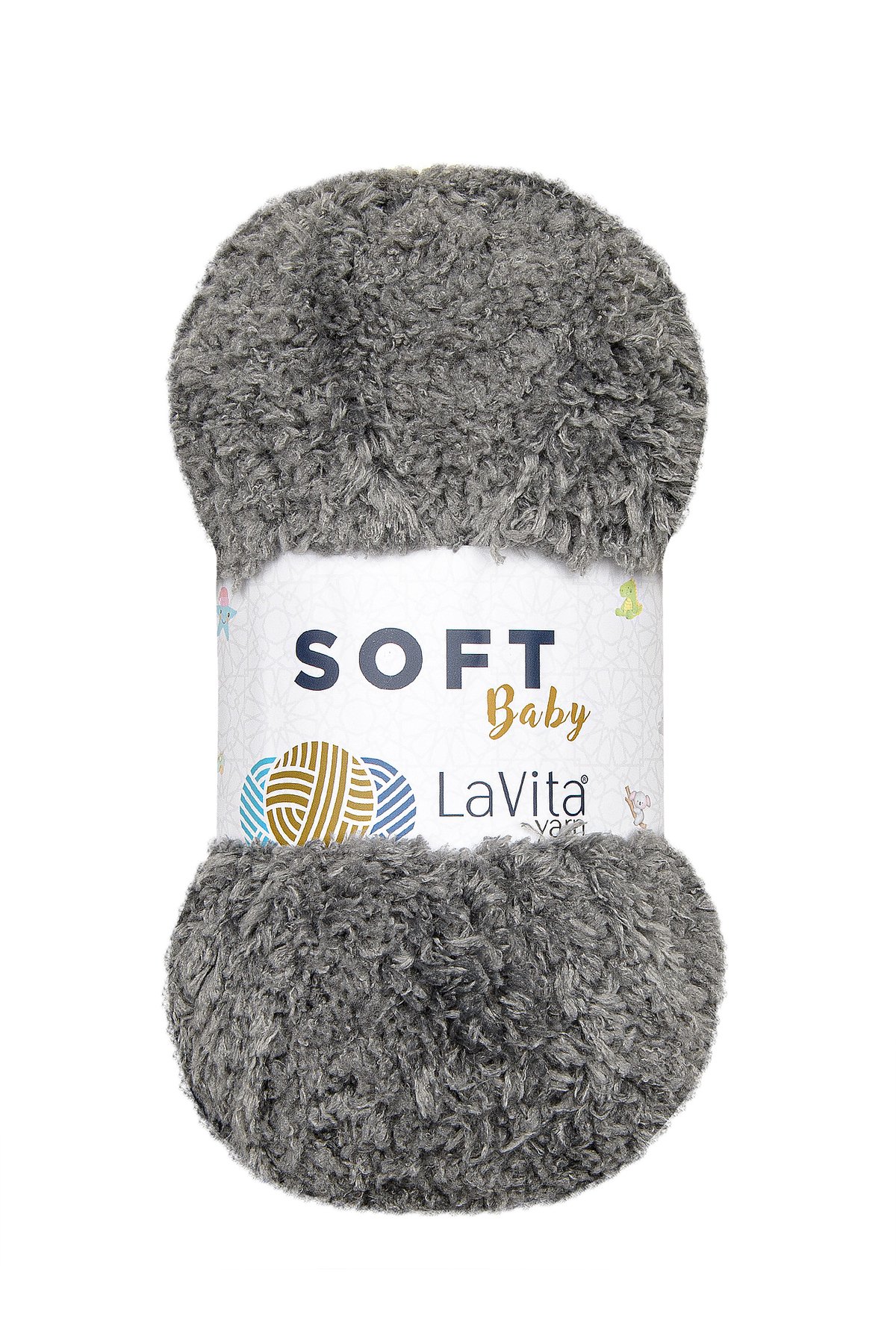 Soft El Örgü İpi %100 Soft Polyester 100gr (6019 O.GRİ)